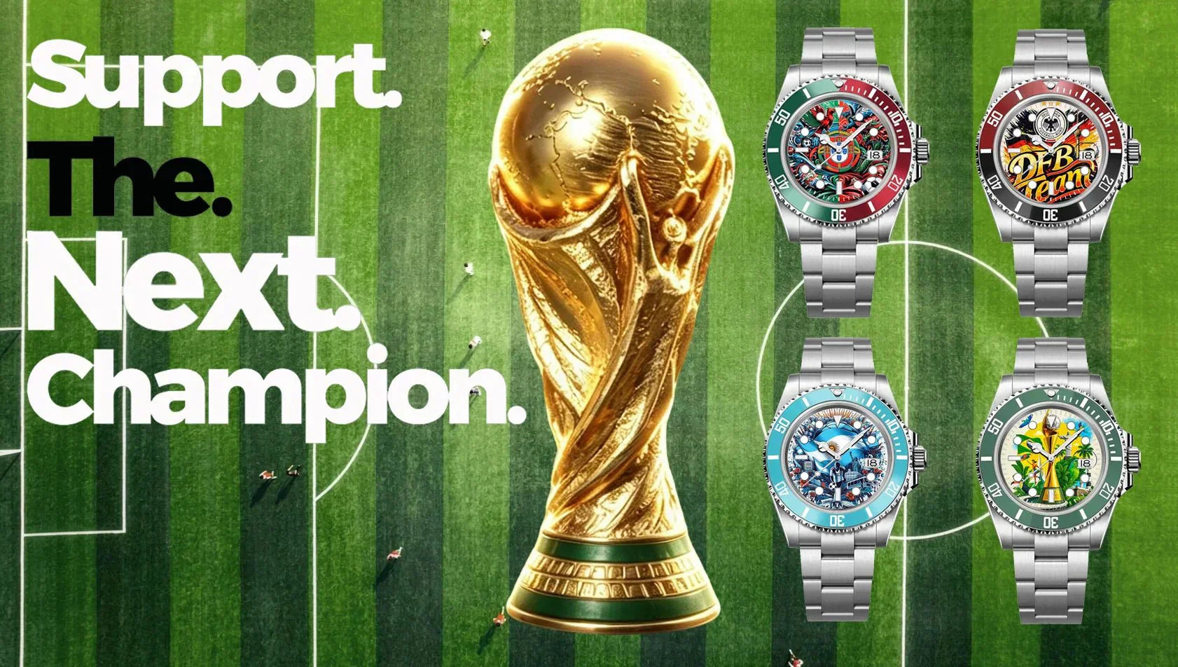 Best Custom World Cup 2026 Watches for Football Fans