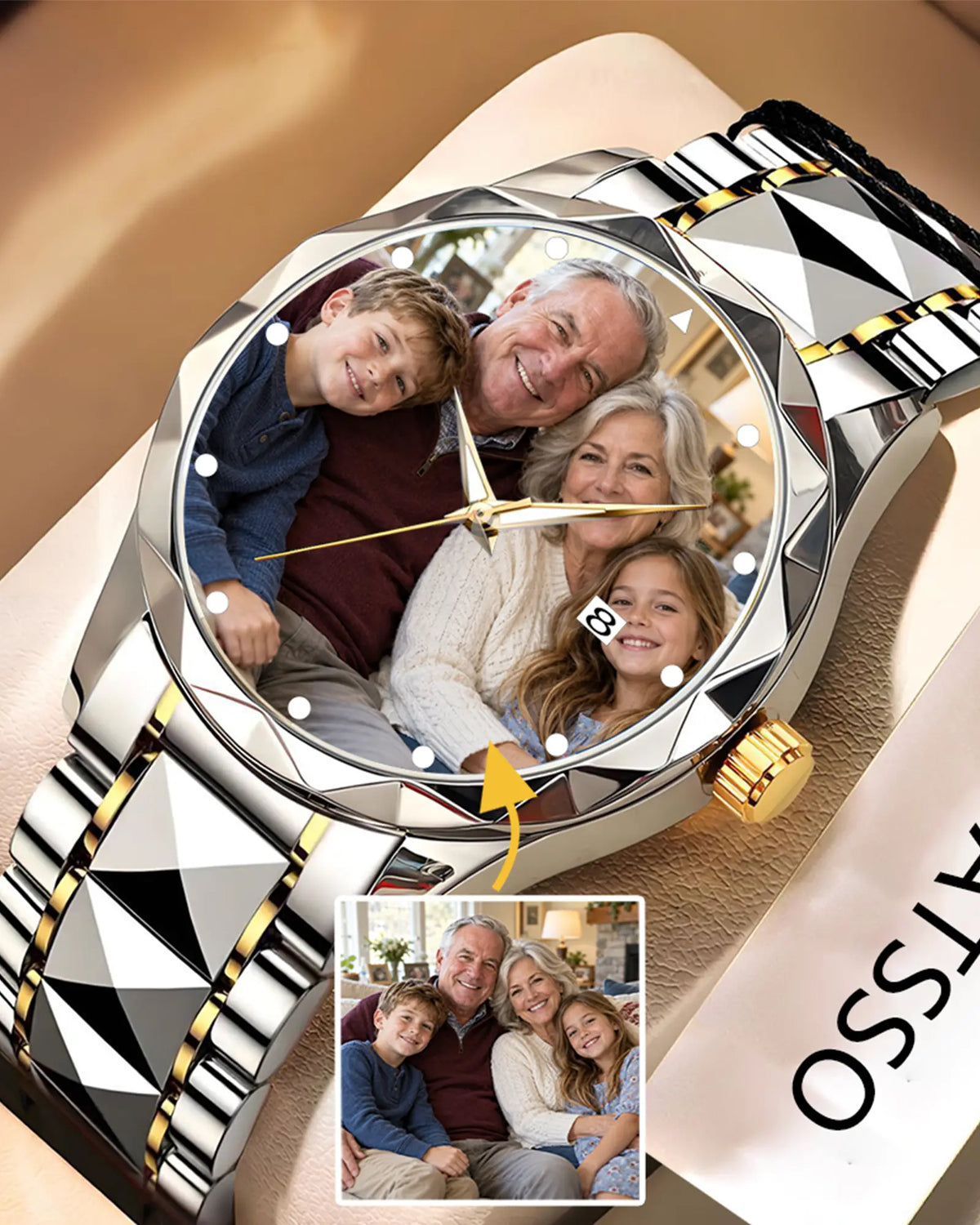 PRISM Custom Family Photo Watch