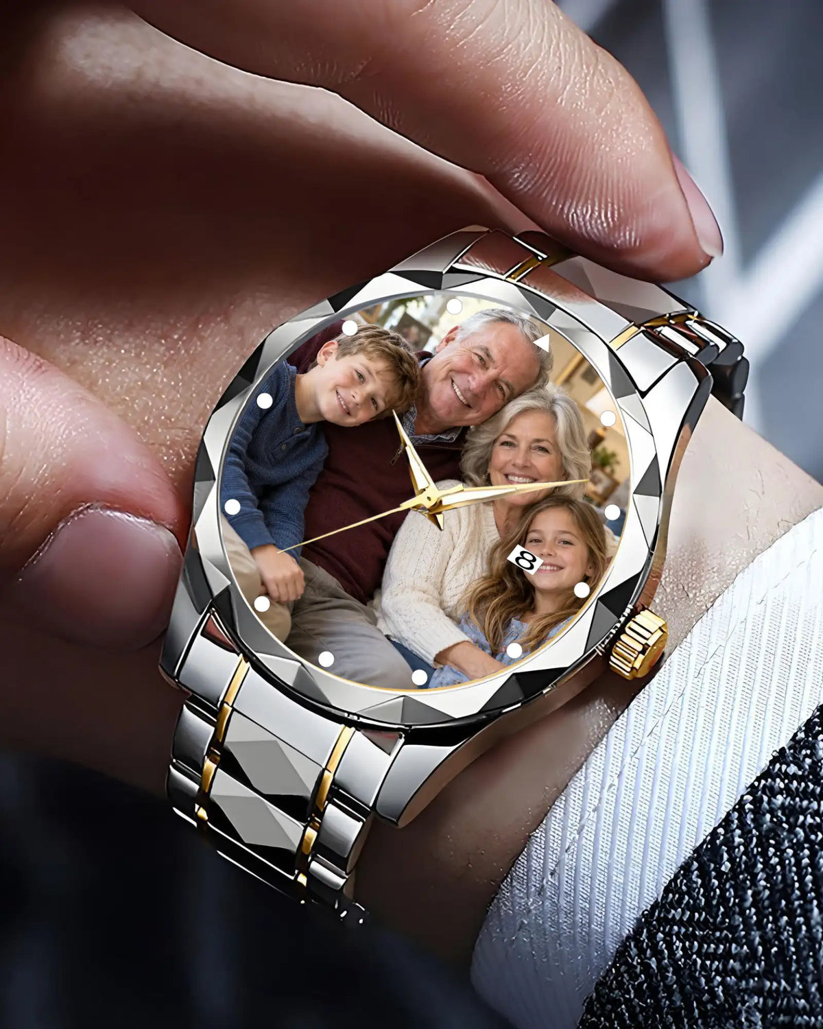 PRISM Custom Family Photo Watch