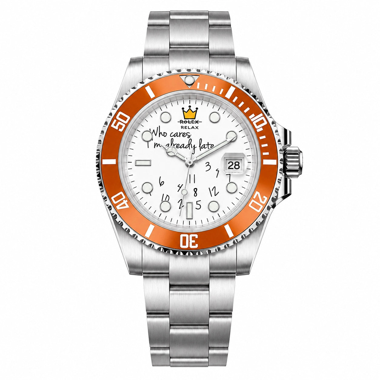 YATSSO Tidemaster CLASSIC RELAX - White Dial