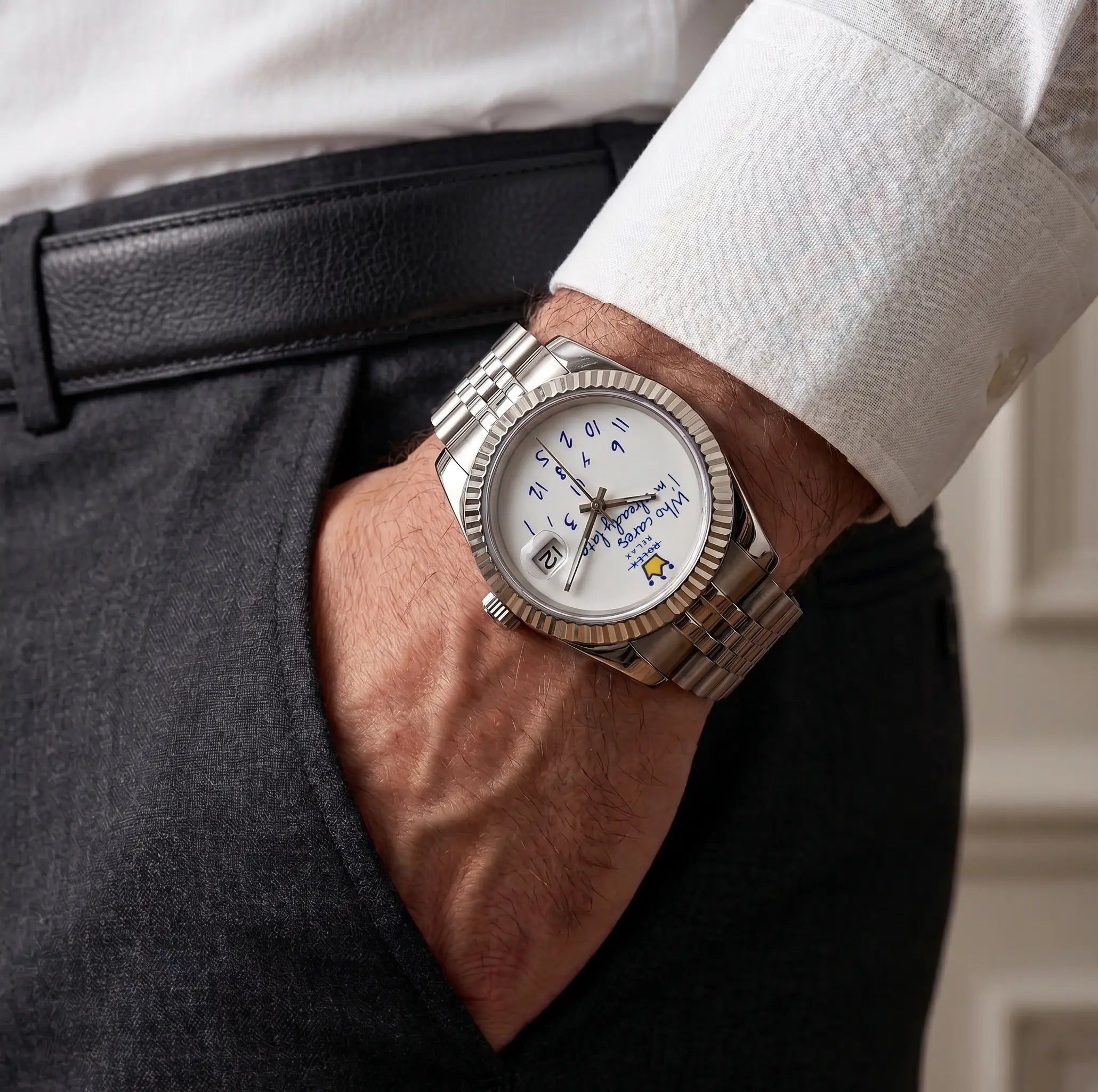 YATSSO RELAX “ALREADY LATE” Automatic Watch