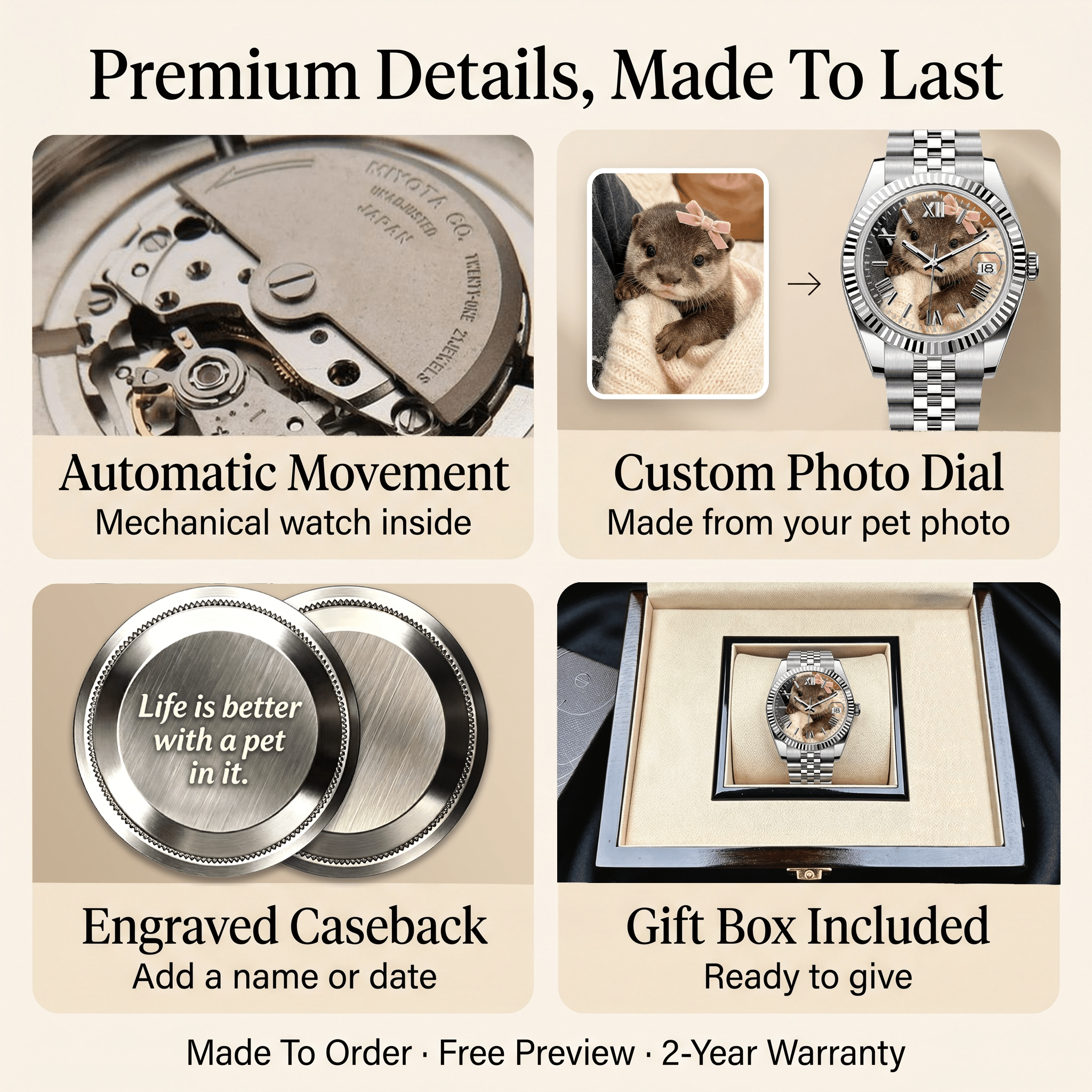 Daykeeper – Best Friend Edition - YATSSO CUSTOM WATCHES