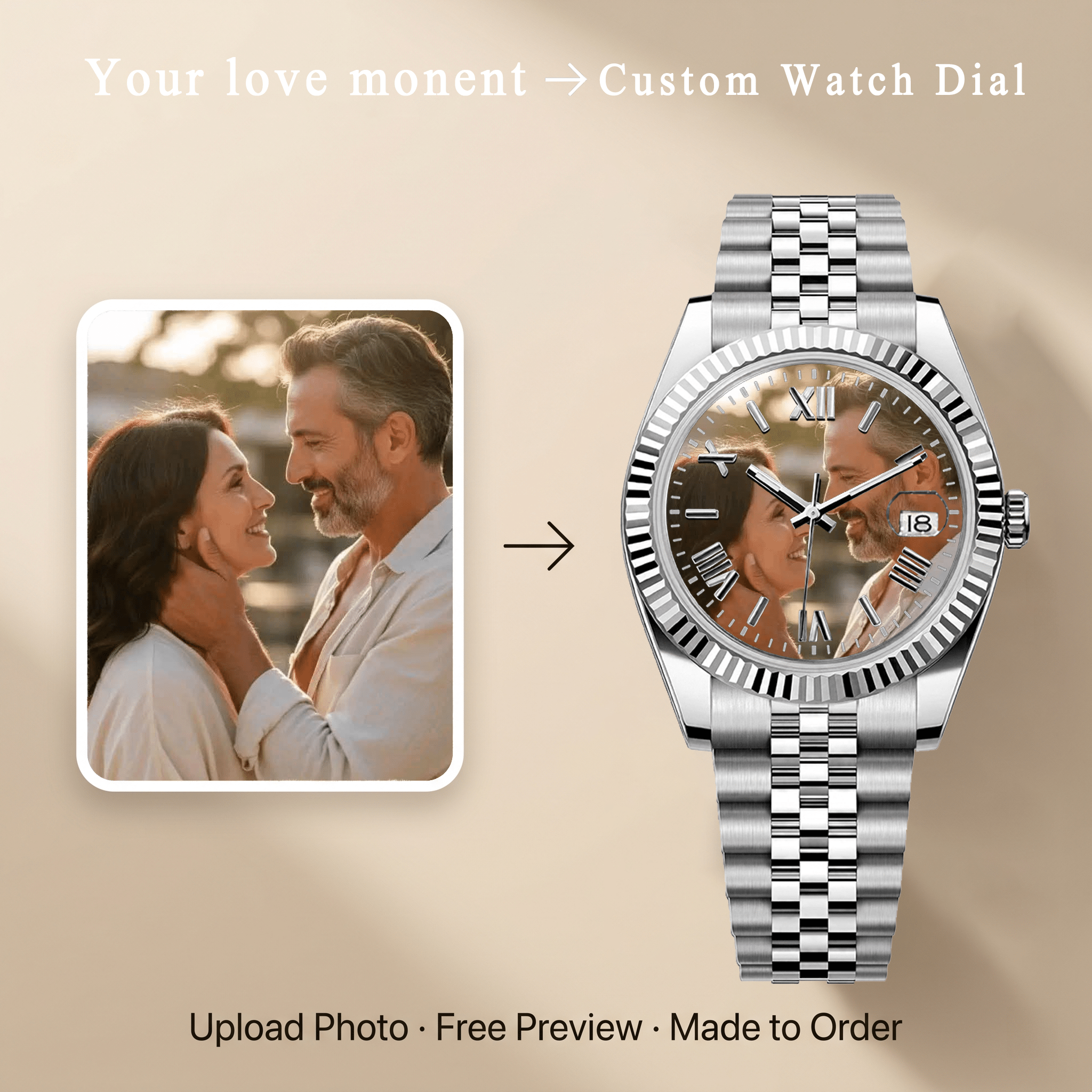 Daykeeper – Forever Yours - YATSSO CUSTOM WATCHES