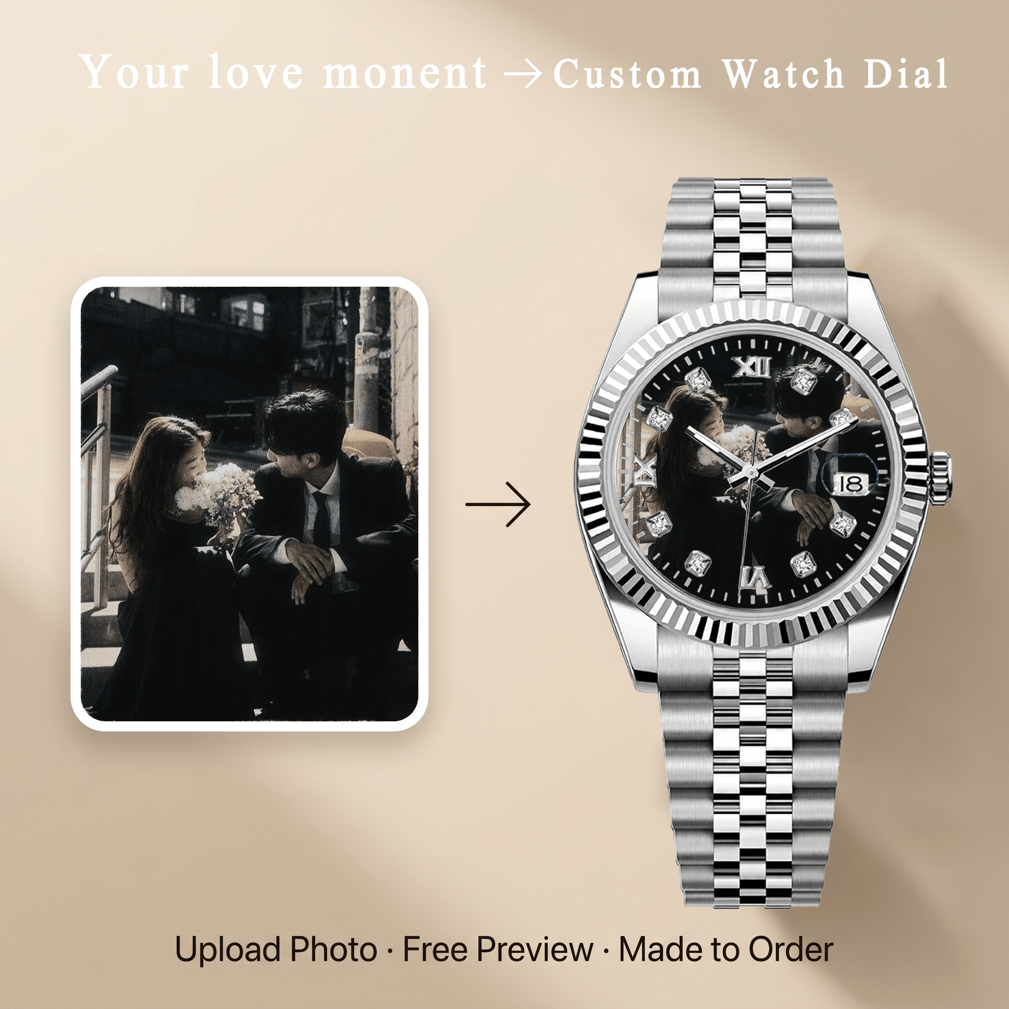 Daykeeper – Forever Yours - YATSSO CUSTOM WATCHES