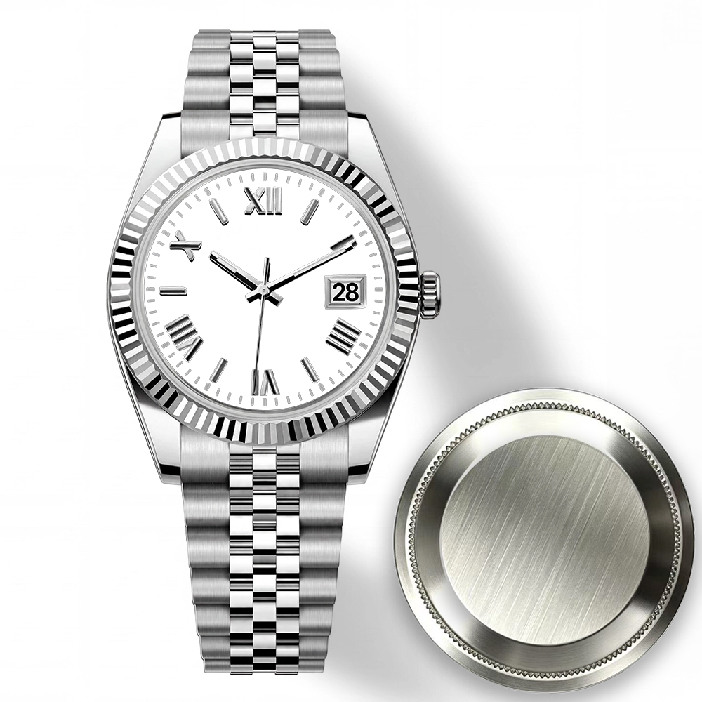 Daykeeper Silver Custom Watch