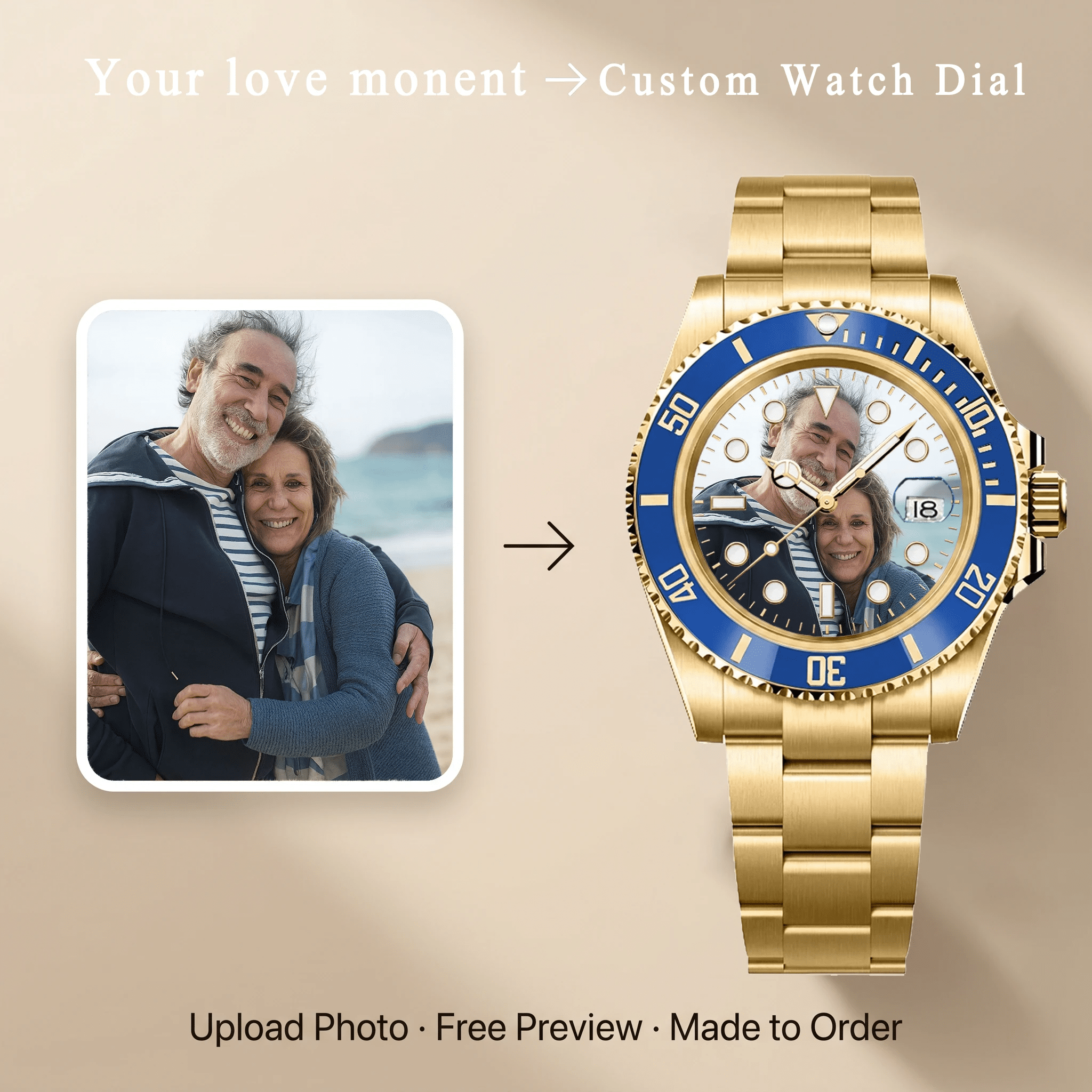 Tidemaster – Golden Hour - YATSSO CUSTOM WATCHES