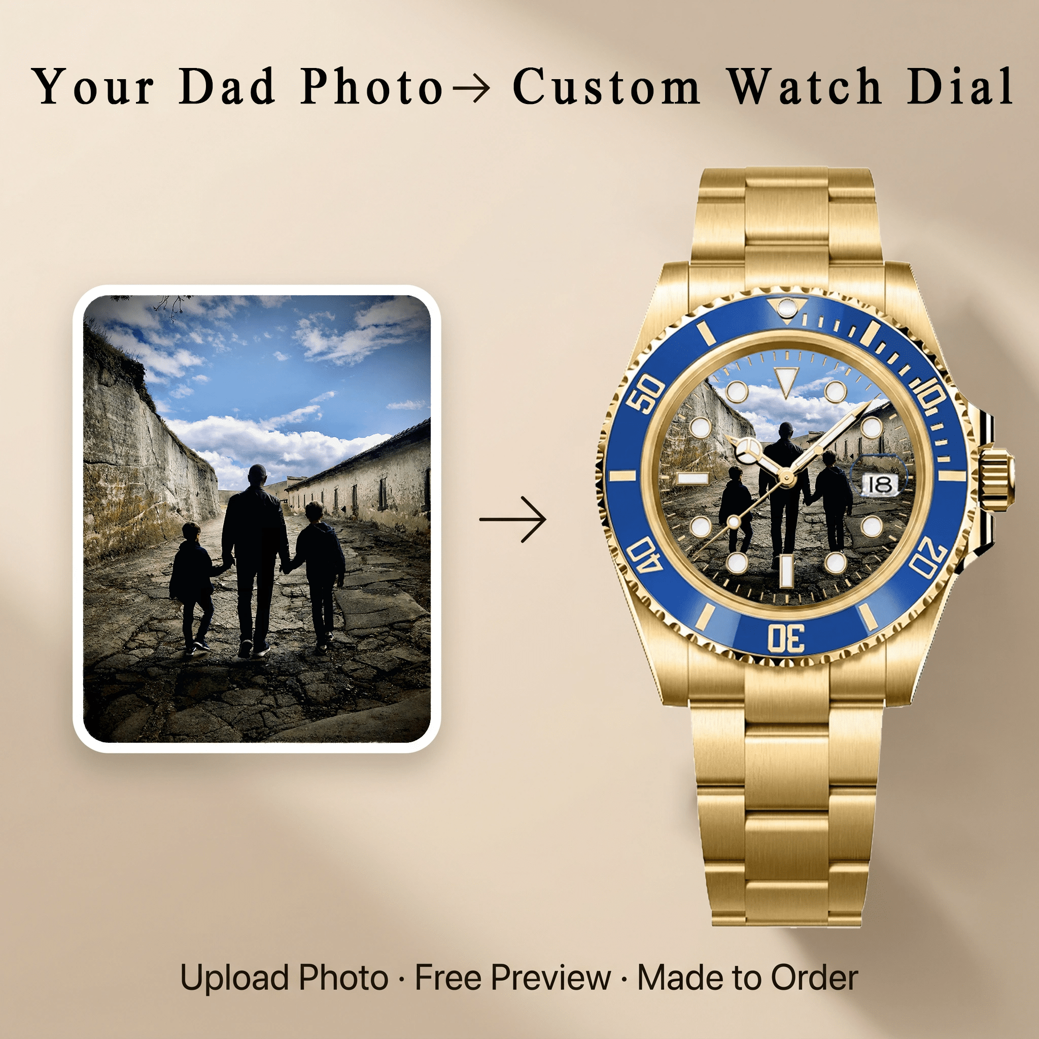 Tidemaster – Golden Memories - YATSSO CUSTOM WATCHES