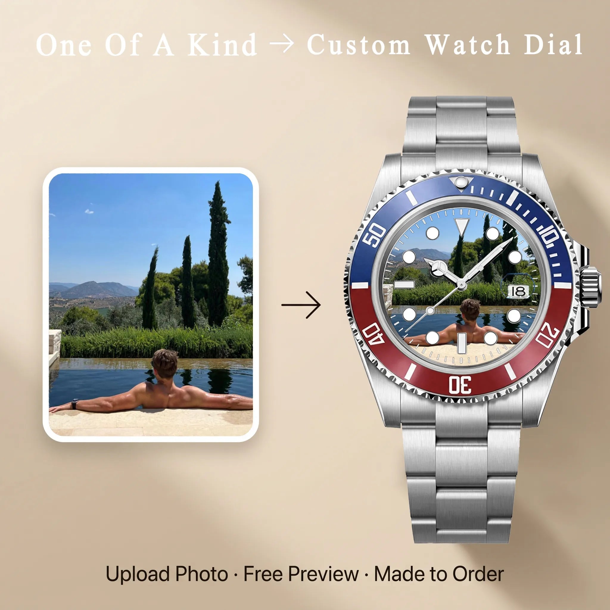 Tidemaster – Parallel Lines - YATSSO CUSTOM WATCHES