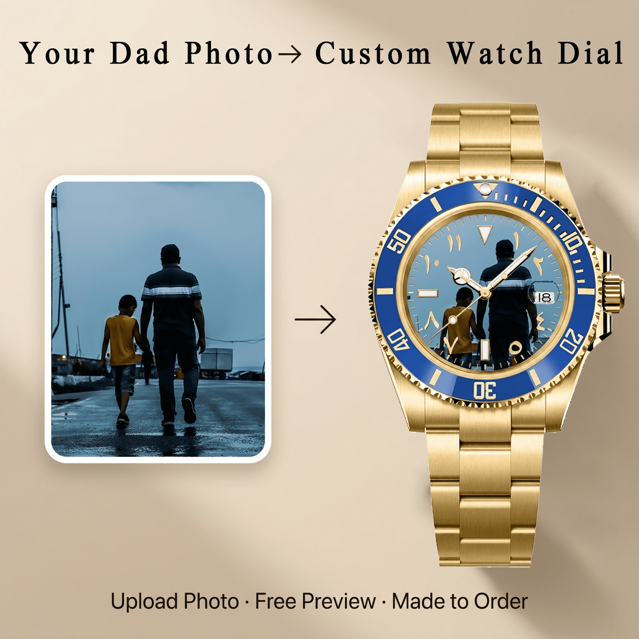 Tidemaster – Sunday Morning - YATSSO CUSTOM WATCHES