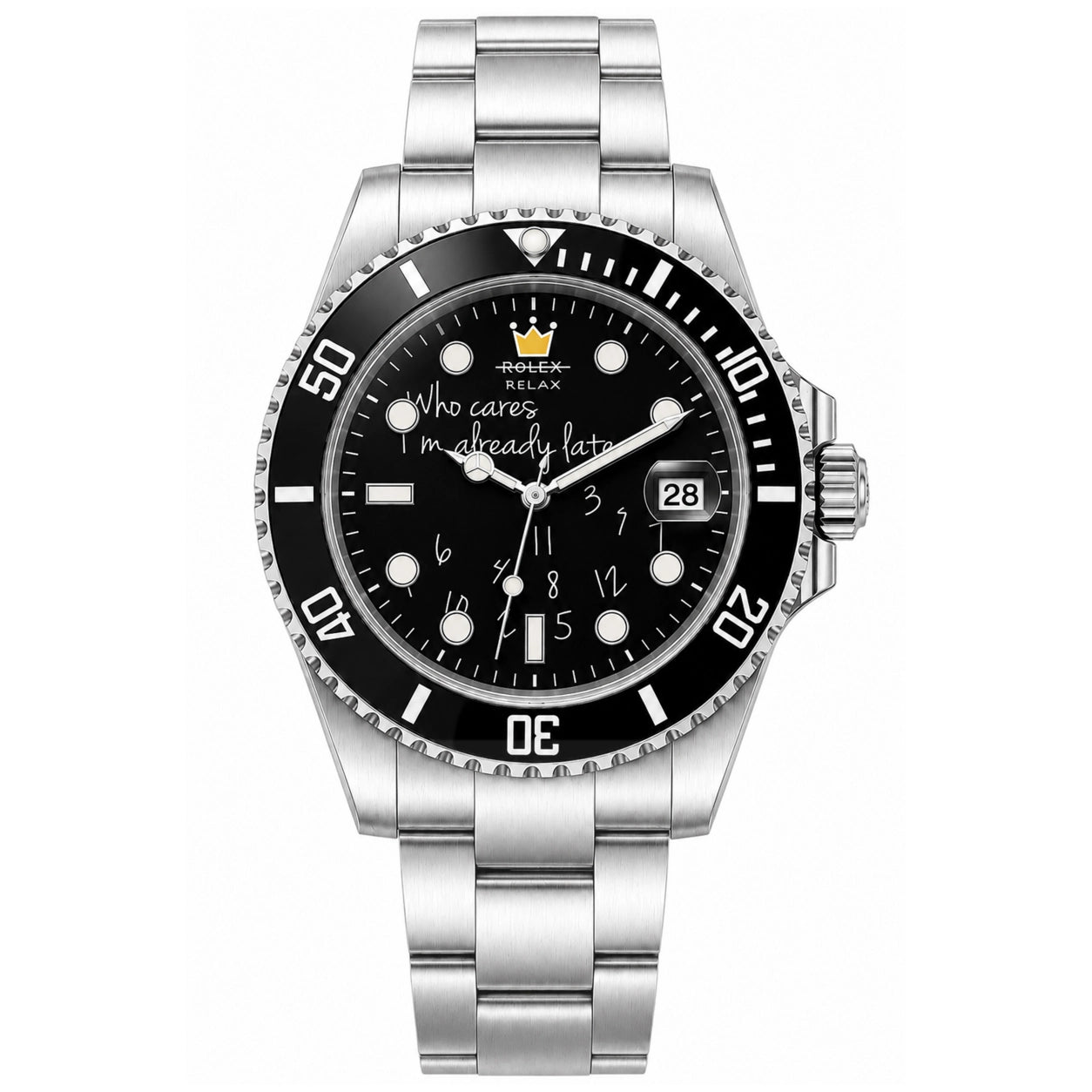 YATSSO Tidemaster CLASSIC RELAX - Black Dial