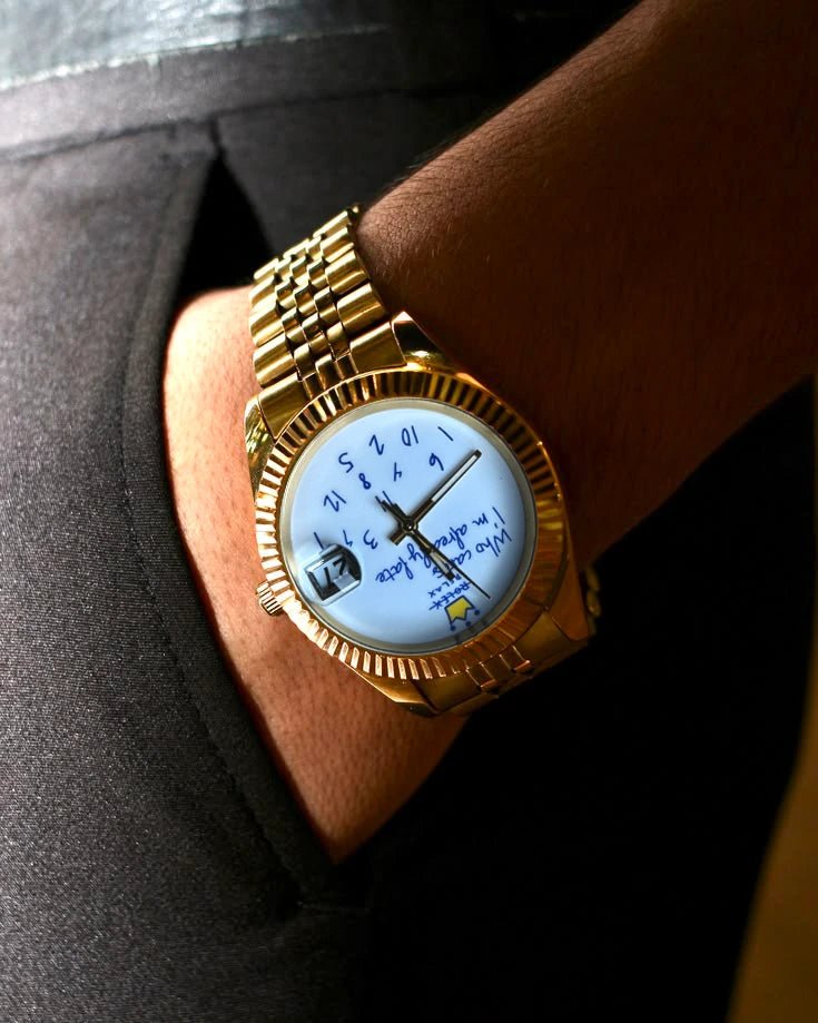 YATSSO Datejust CLASSIC RELAX - 36mm Gold - YATSSO CUSTOM WATCHES
