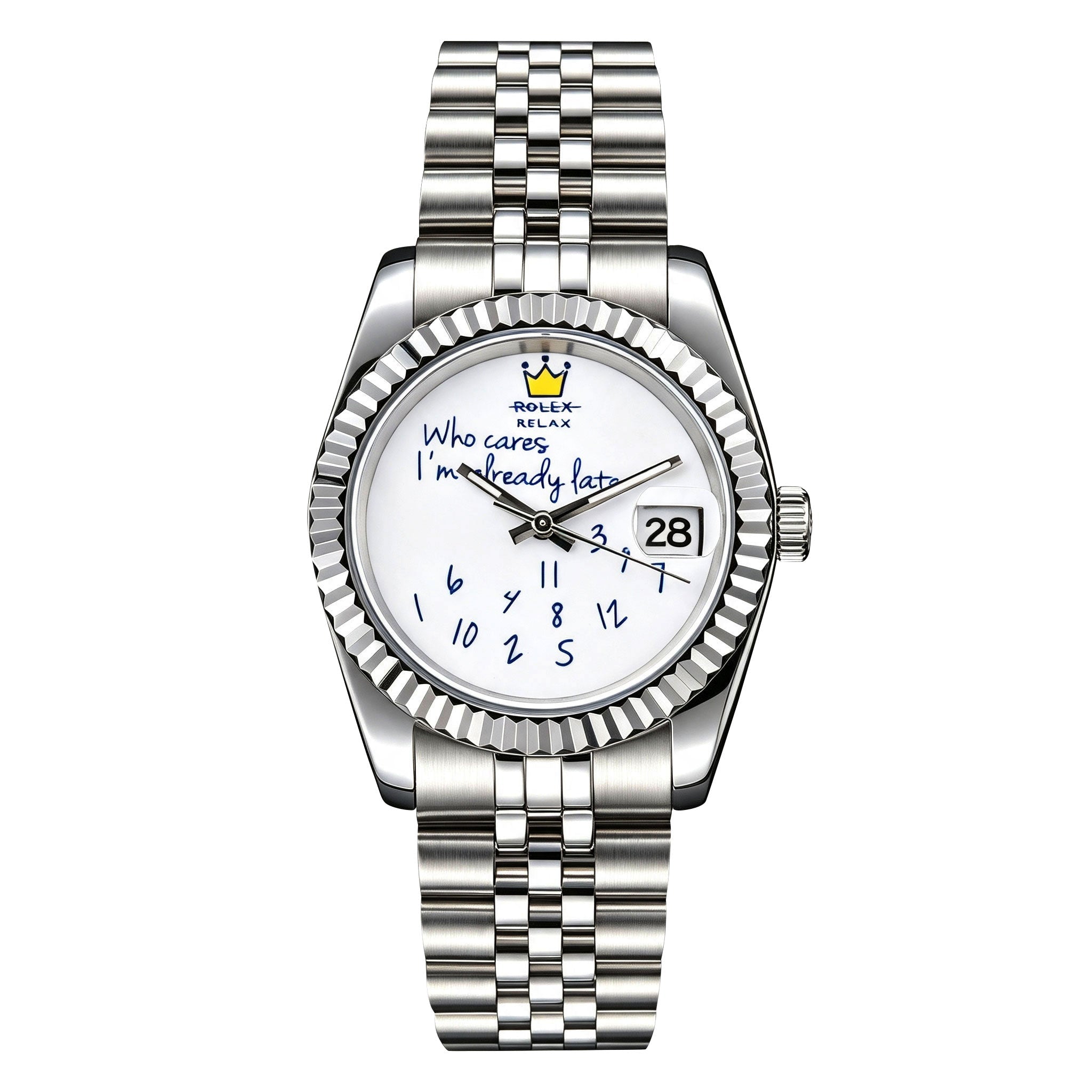 YATSSO RELAX “ALREADY LATE” Automatic Watch - YATSSO CUSTOM WATCHES