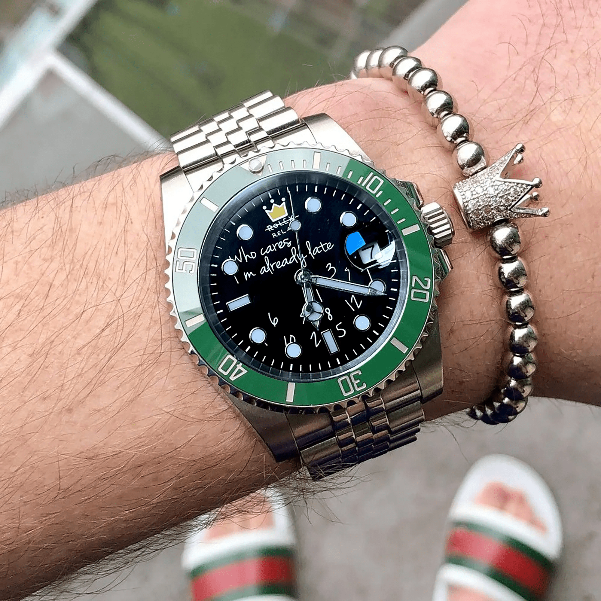 YATSSO Tidemaster CLASSIC RELAX - Black Dial - YATSSO CUSTOM WATCHES