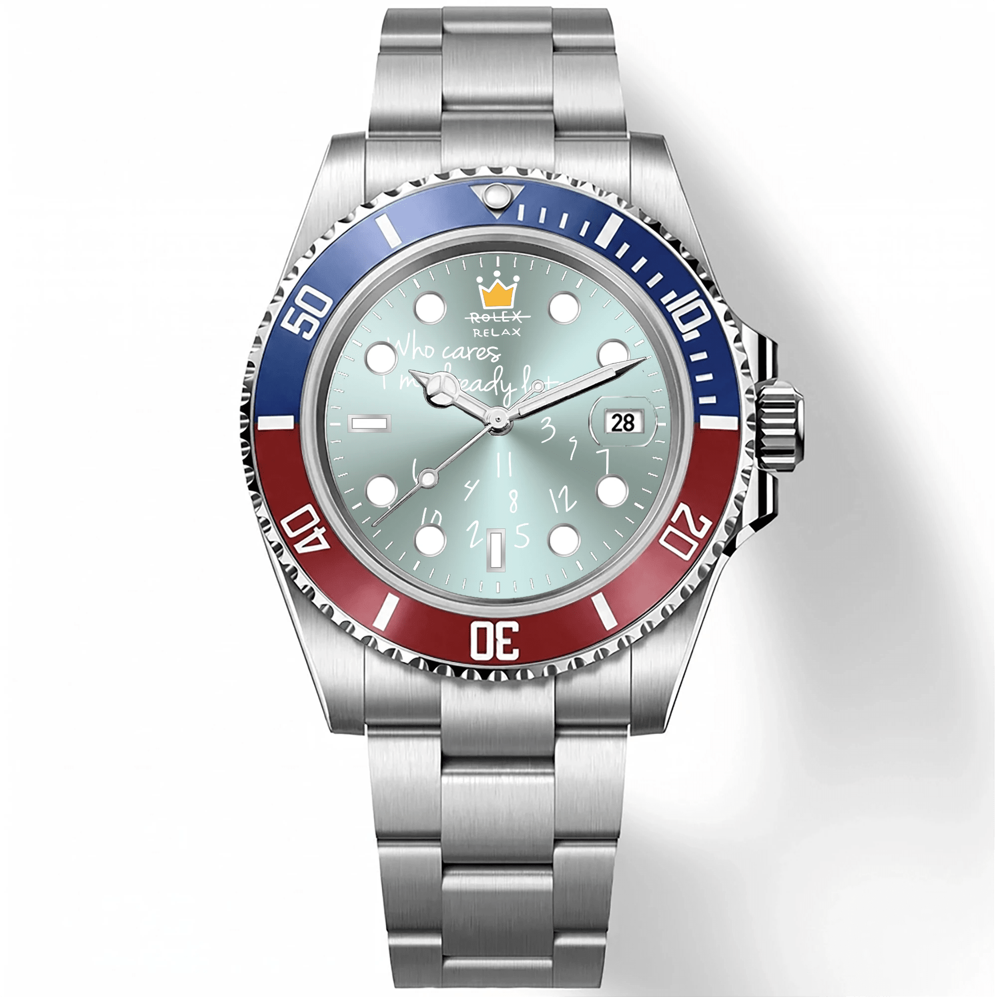 YATSSO Tidemaster CLASSIC RELAX - Light Blue - YATSSO CUSTOM WATCHES