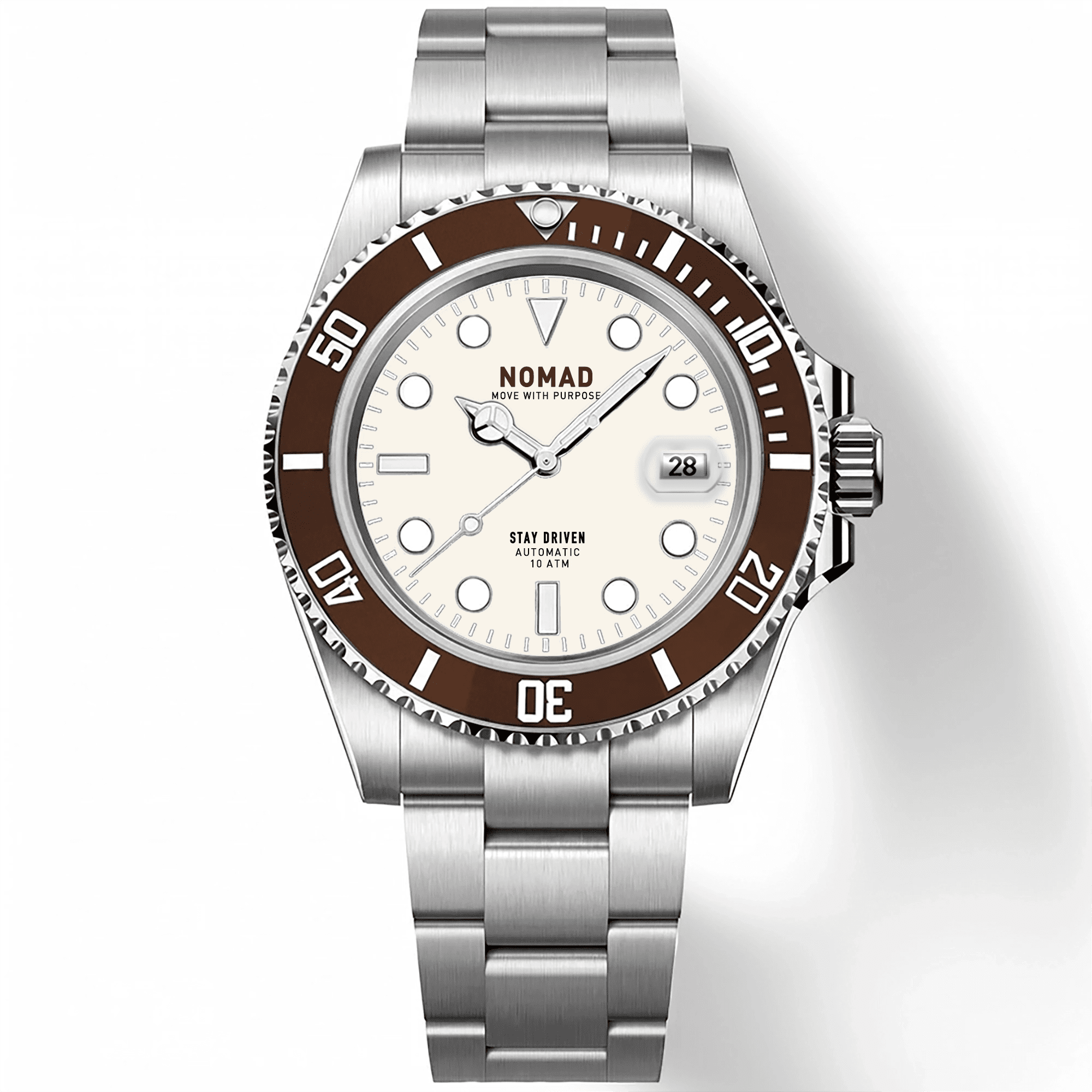 YATSSO Tidemaster NOMAD Watch | 10ATM Waterproof Automatic - YATSSO CUSTOM WATCHES