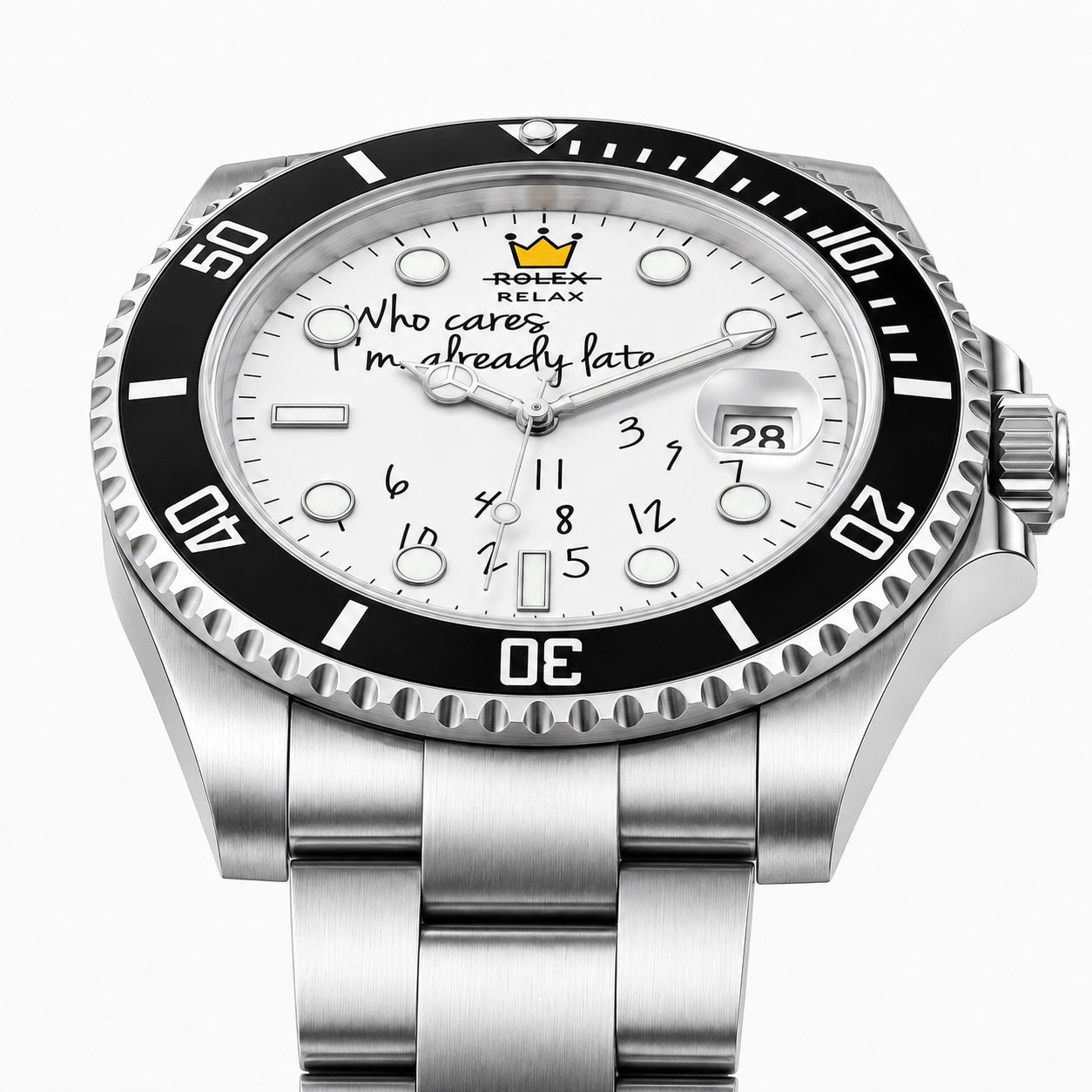 YATSSO Tidemaster CLASSIC RELAX - White Dial