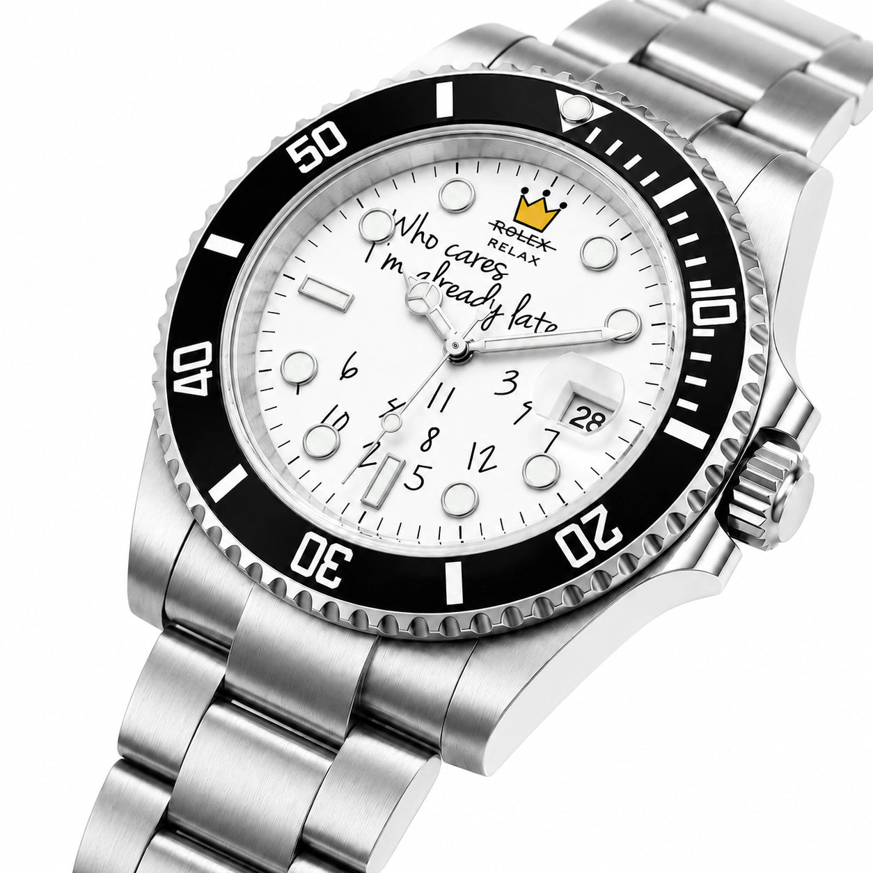 YATSSO Tidemaster CLASSIC RELAX - White Dial