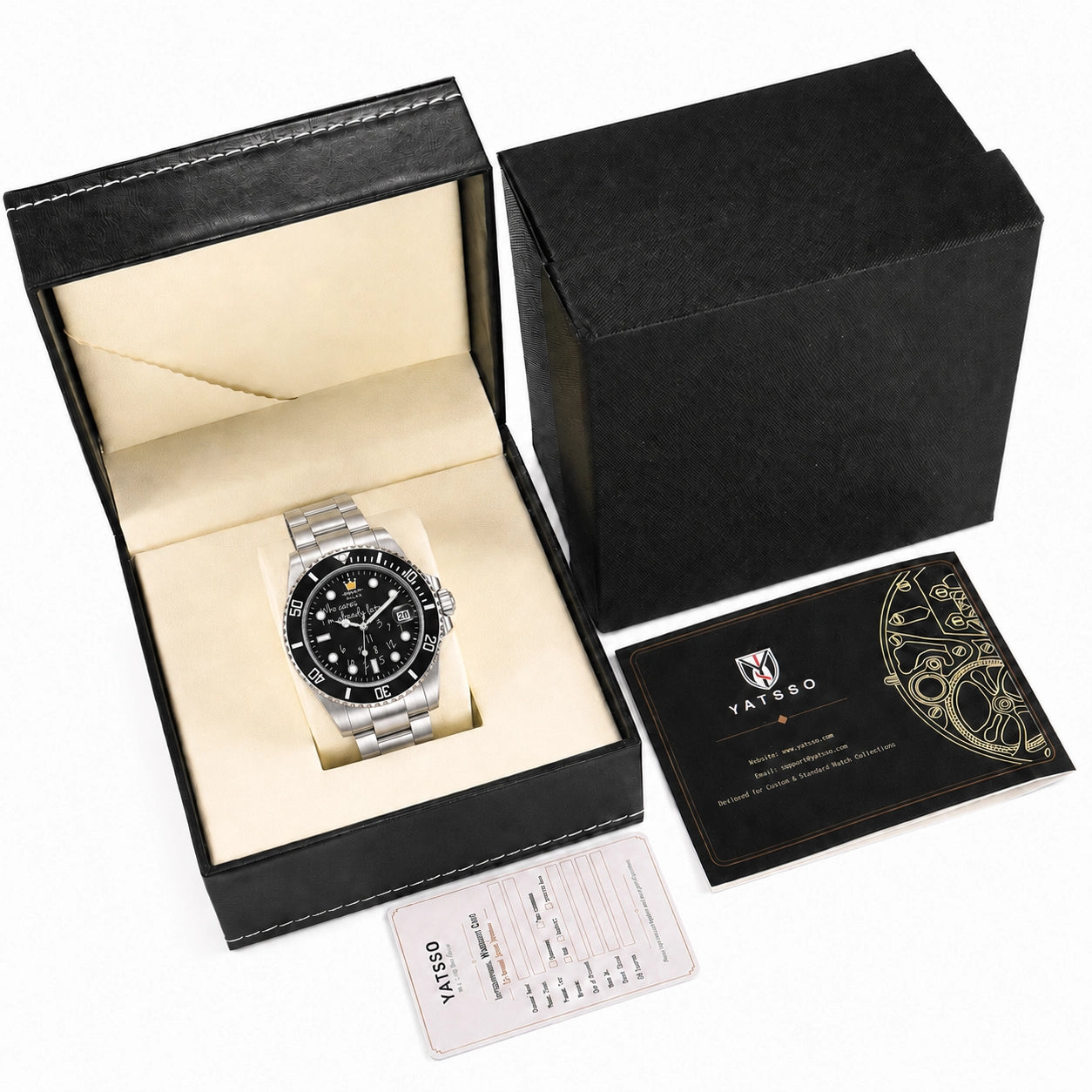 YATSSO Tidemaster CLASSIC RELAX - Black Dial