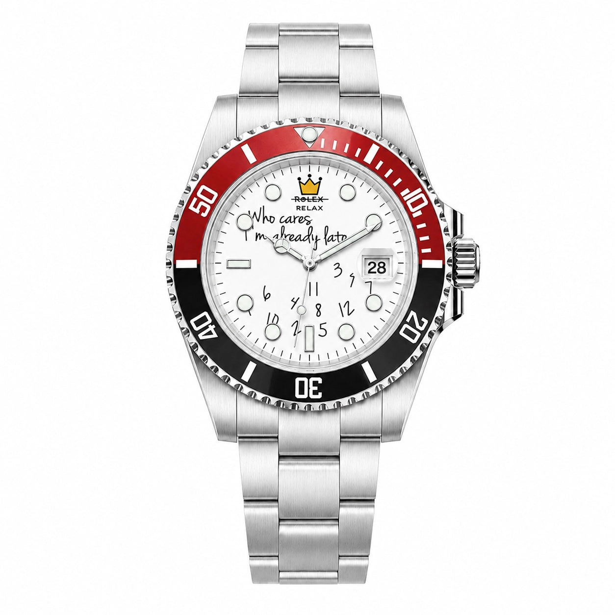 YATSSO Tidemaster CLASSIC RELAX - White Dial