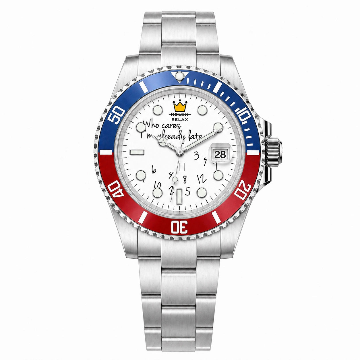 YATSSO Tidemaster CLASSIC RELAX - White Dial