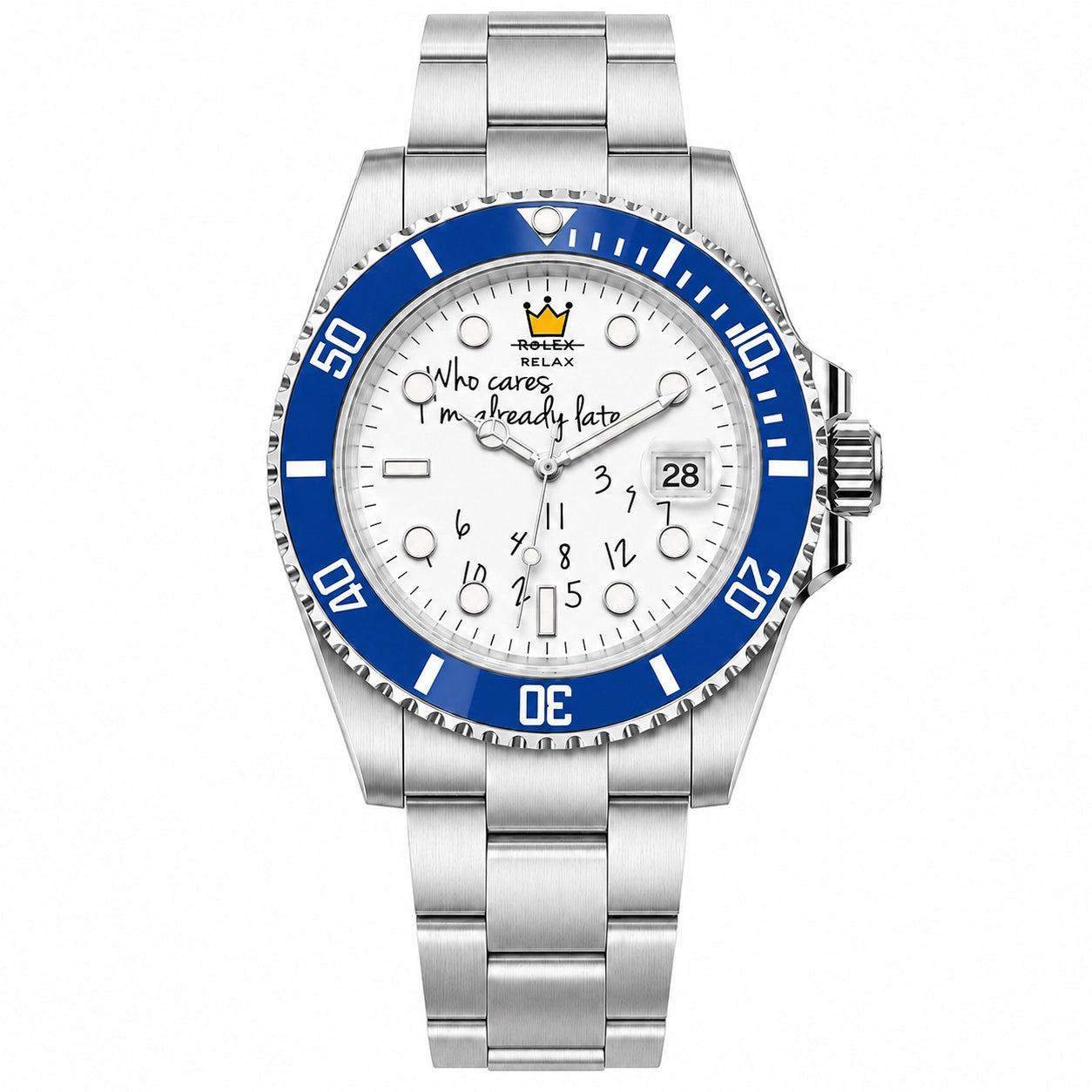 YATSSO Tidemaster CLASSIC RELAX - White Dial