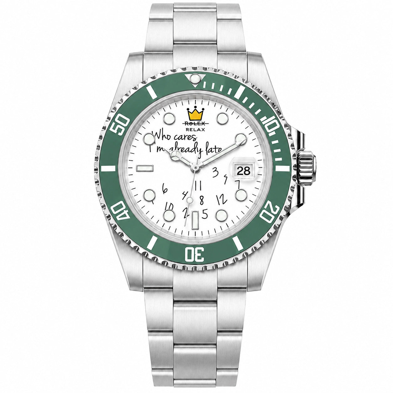 YATSSO Tidemaster CLASSIC RELAX - White Dial