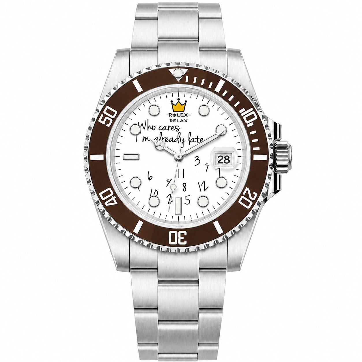 YATSSO Tidemaster CLASSIC RELAX - White Dial