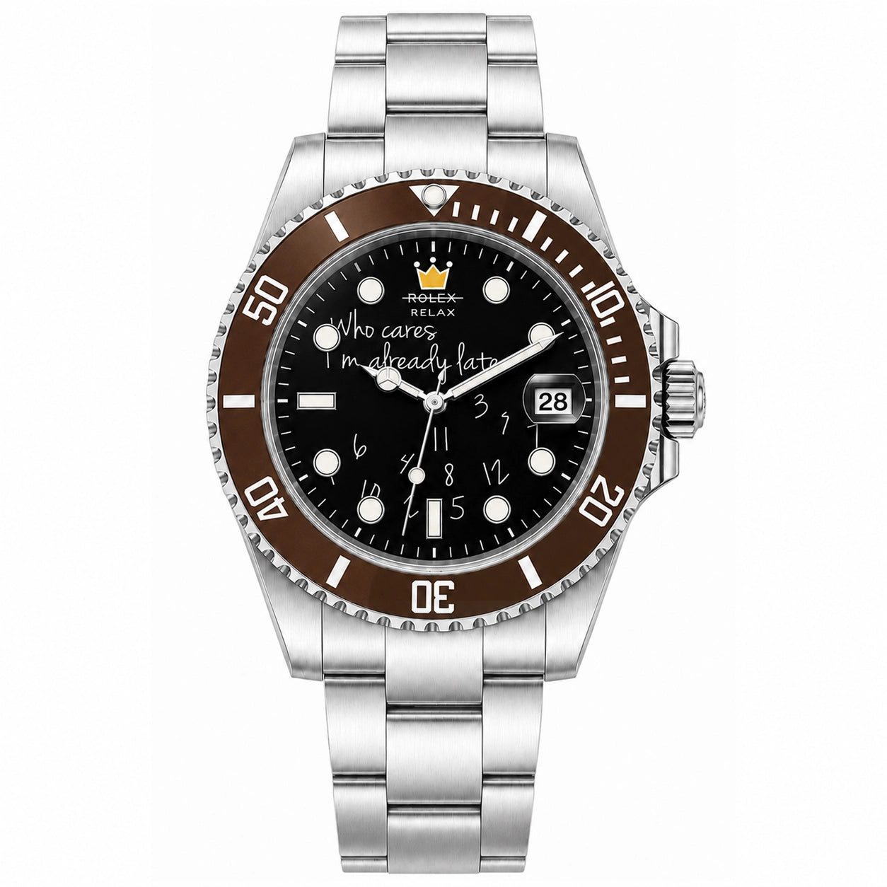 YATSSO Tidemaster CLASSIC RELAX - Black Dial