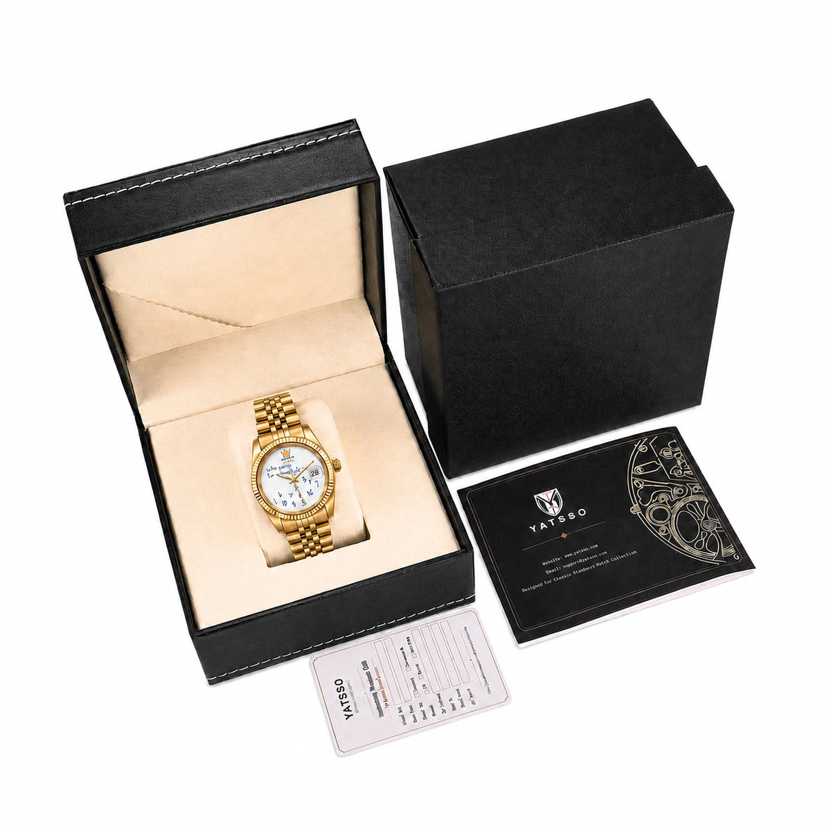 YATSSO Datejust CLASSIC RELAX - 36mm Gold