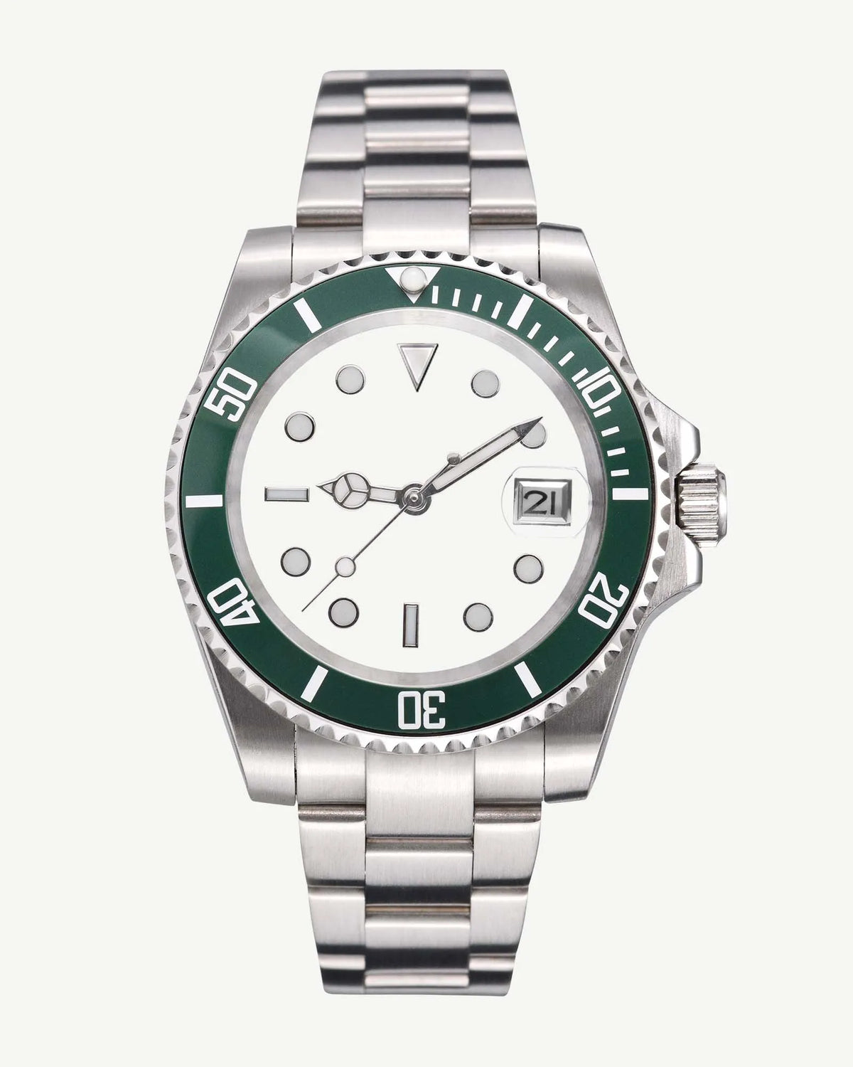 Tidemaster Silver Custom Watch