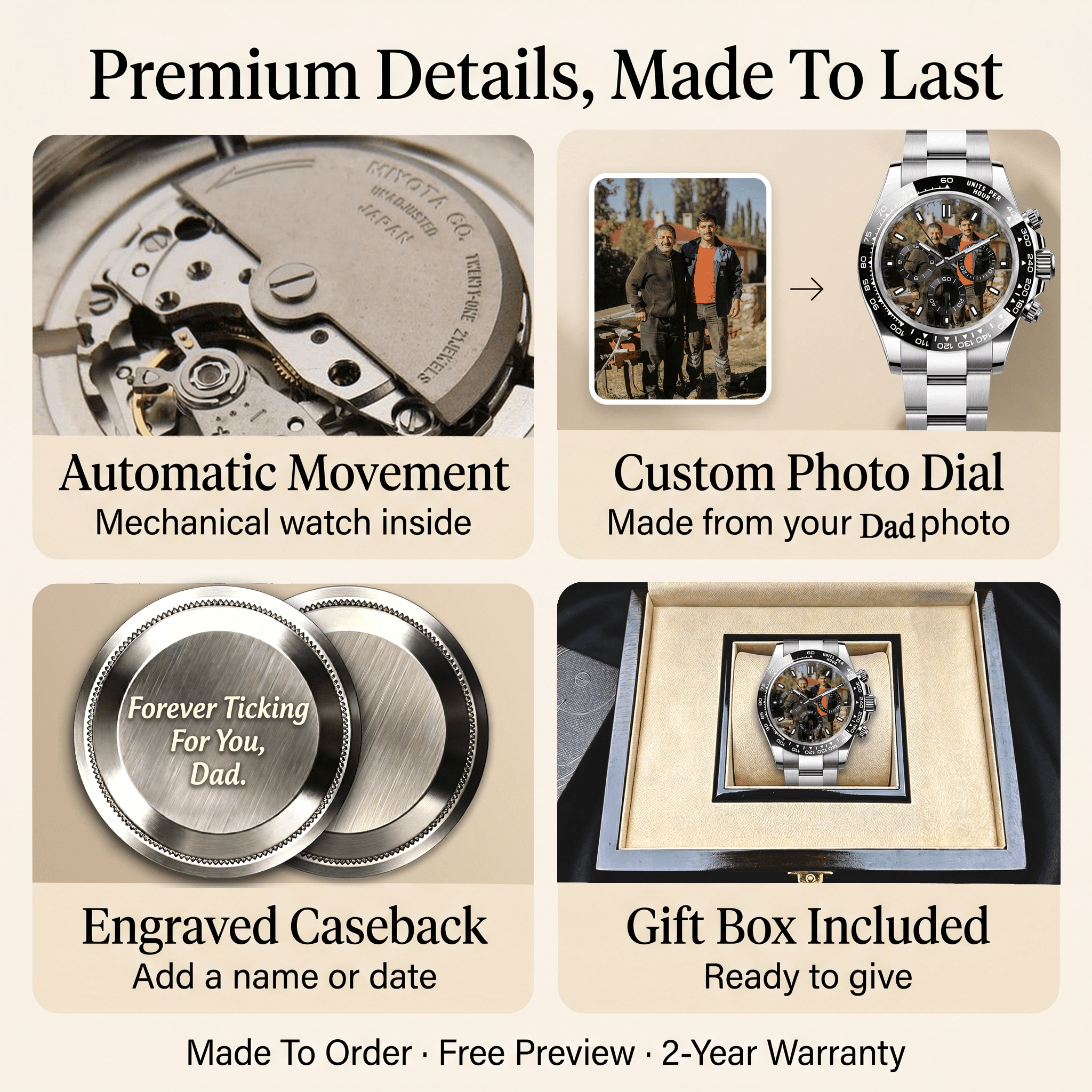 Chronomaster – Family Legacy - YATSSO CUSTOM WATCHES