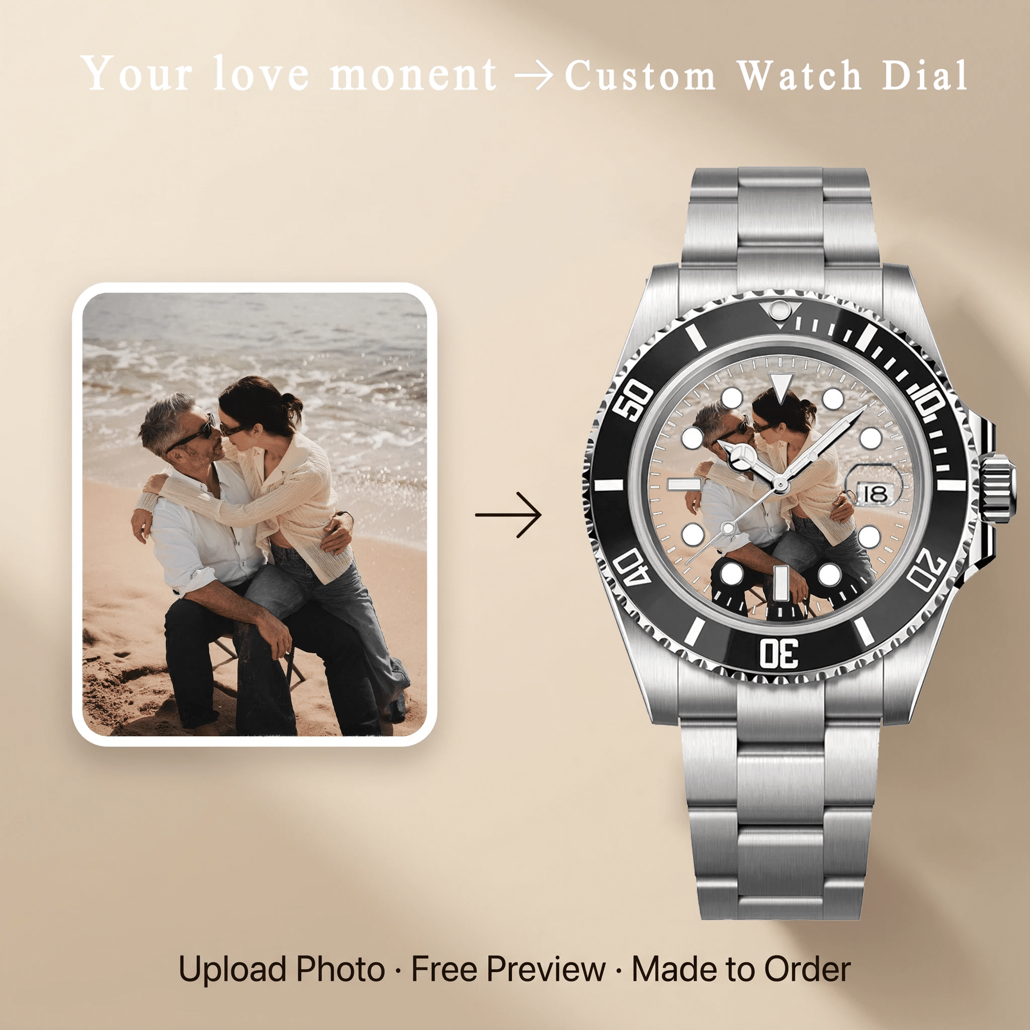 Tidemaster – After Midnight - YATSSO CUSTOM WATCHES