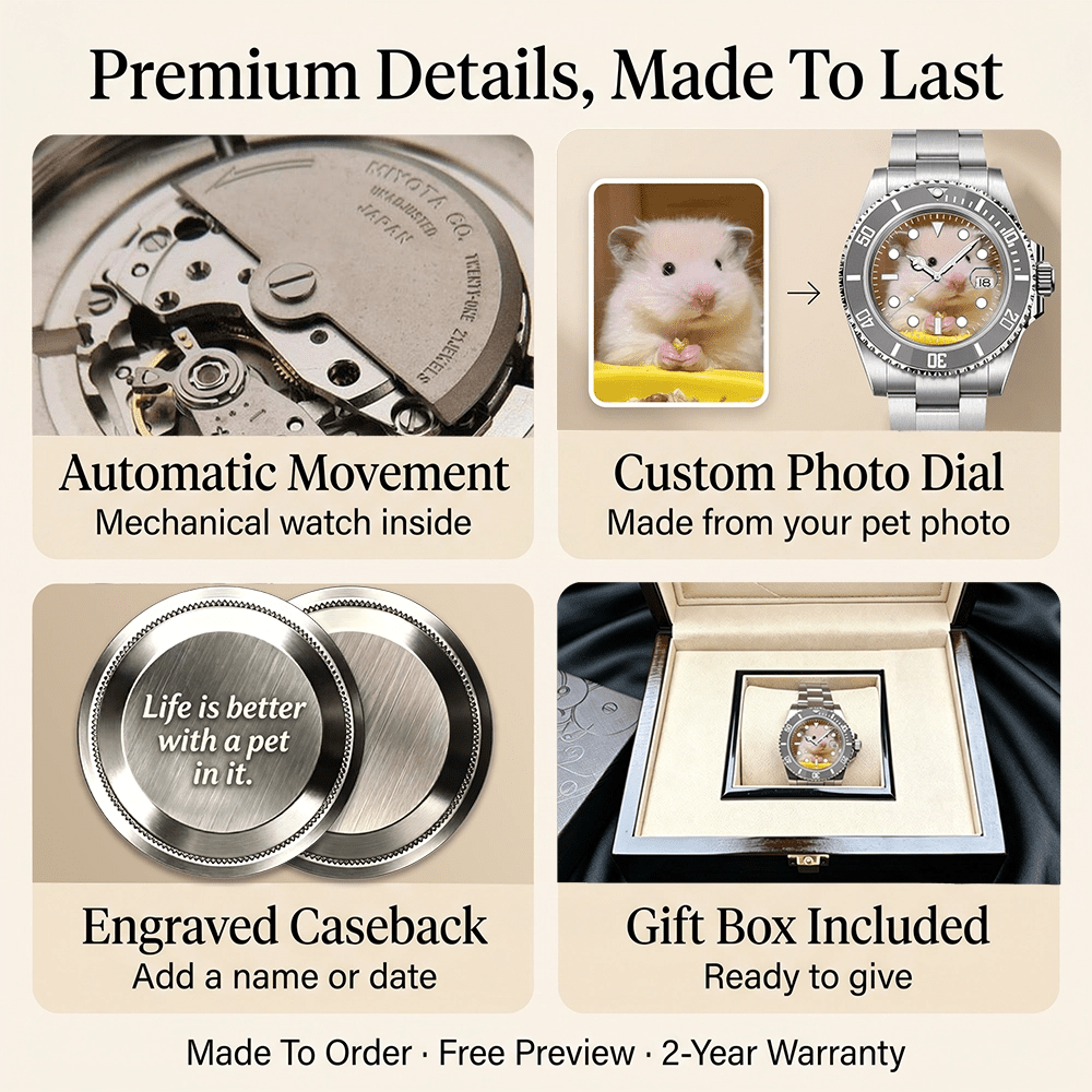 Tidemaster – Forever Pawprints - YATSSO CUSTOM WATCHES