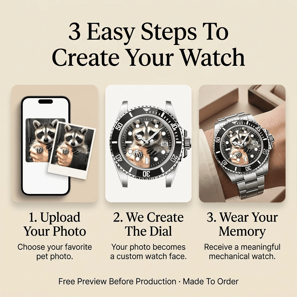 Tidemaster – Forever Pawprints - YATSSO CUSTOM WATCHES
