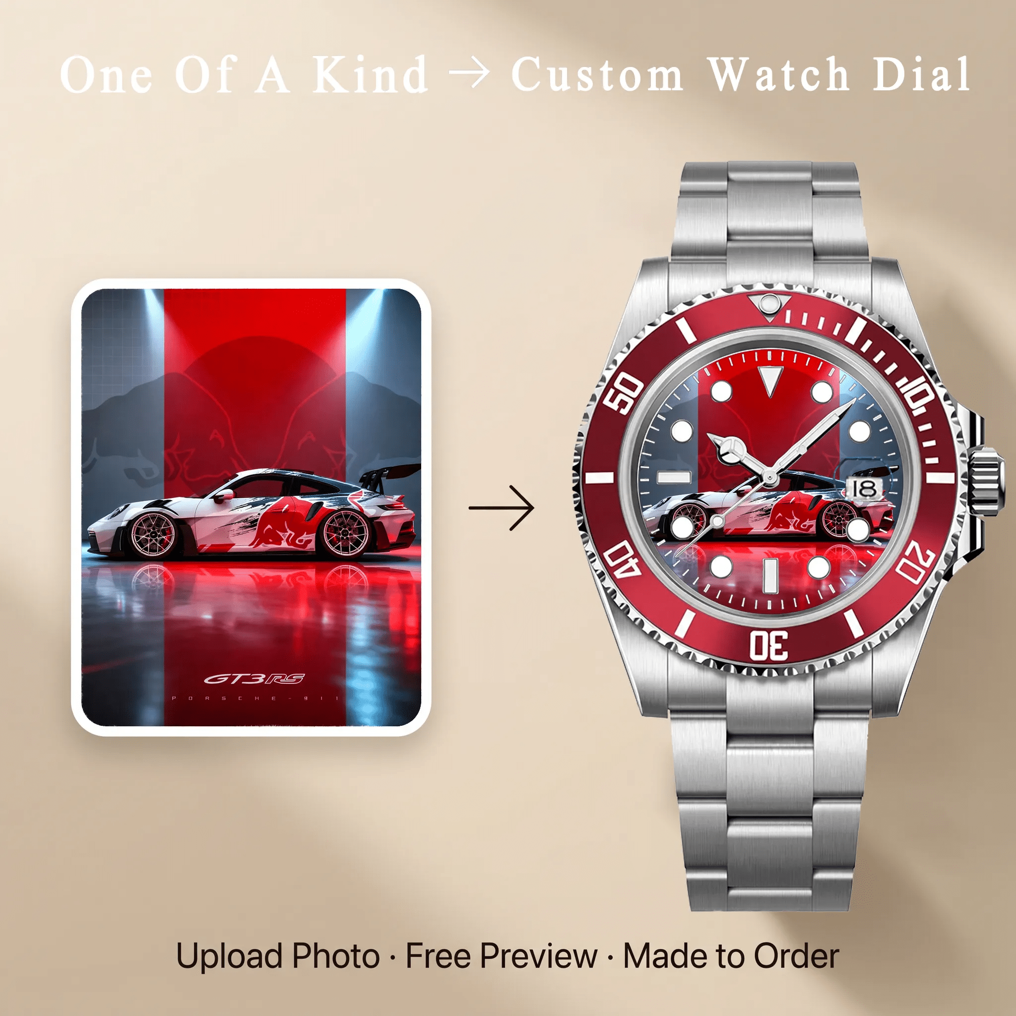 Tidemaster – Parallel Lines - YATSSO CUSTOM WATCHES