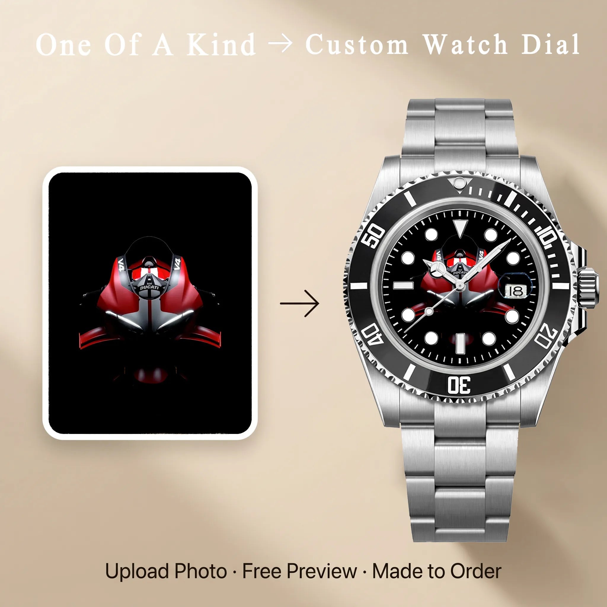 Tidemaster – Parallel Lines - YATSSO CUSTOM WATCHES