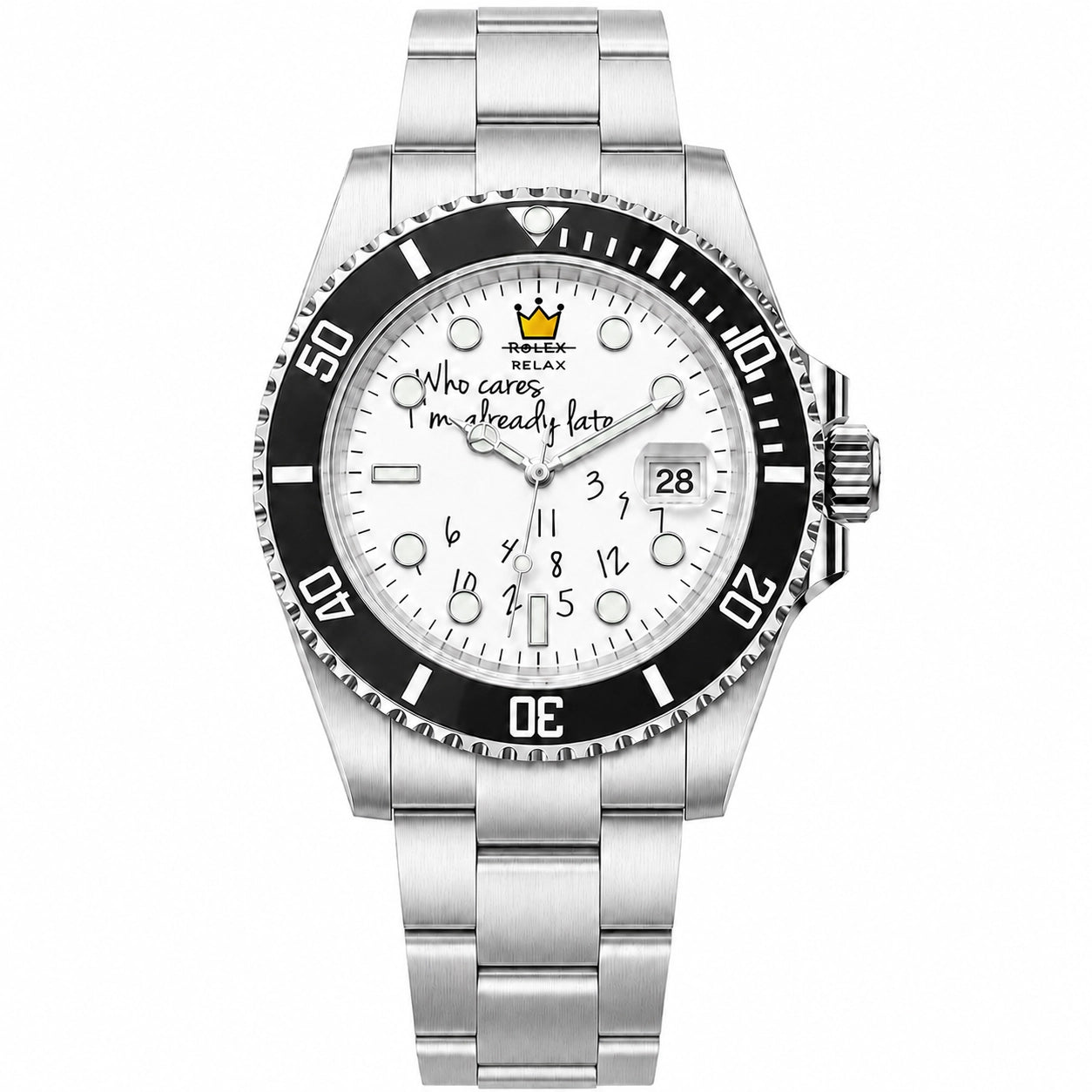 YATSSO Tidemaster CLASSIC RELAX - White Dial