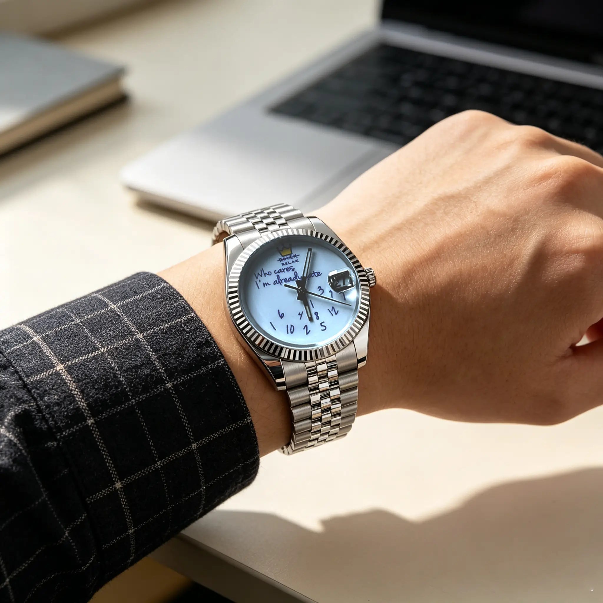 YATSSO Datejust CLASSIC RELAX - 36mm - YATSSO CUSTOM WATCHES
