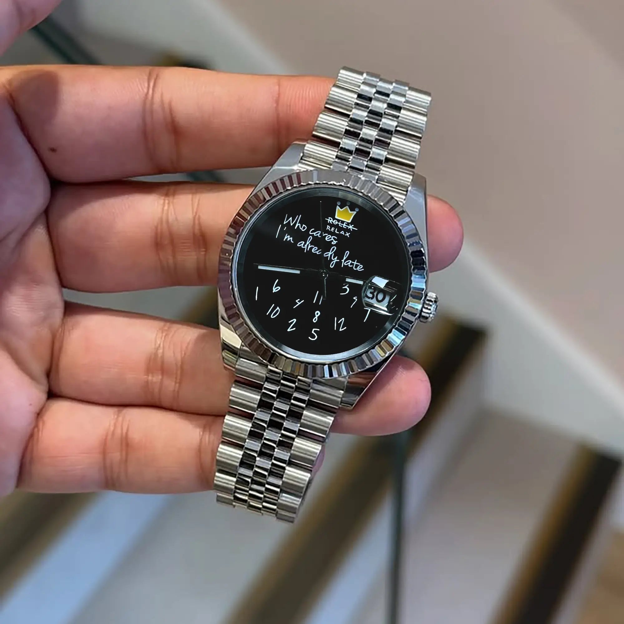 YATSSO Datejust CLASSIC RELAX - 40MM - YATSSO CUSTOM WATCHES