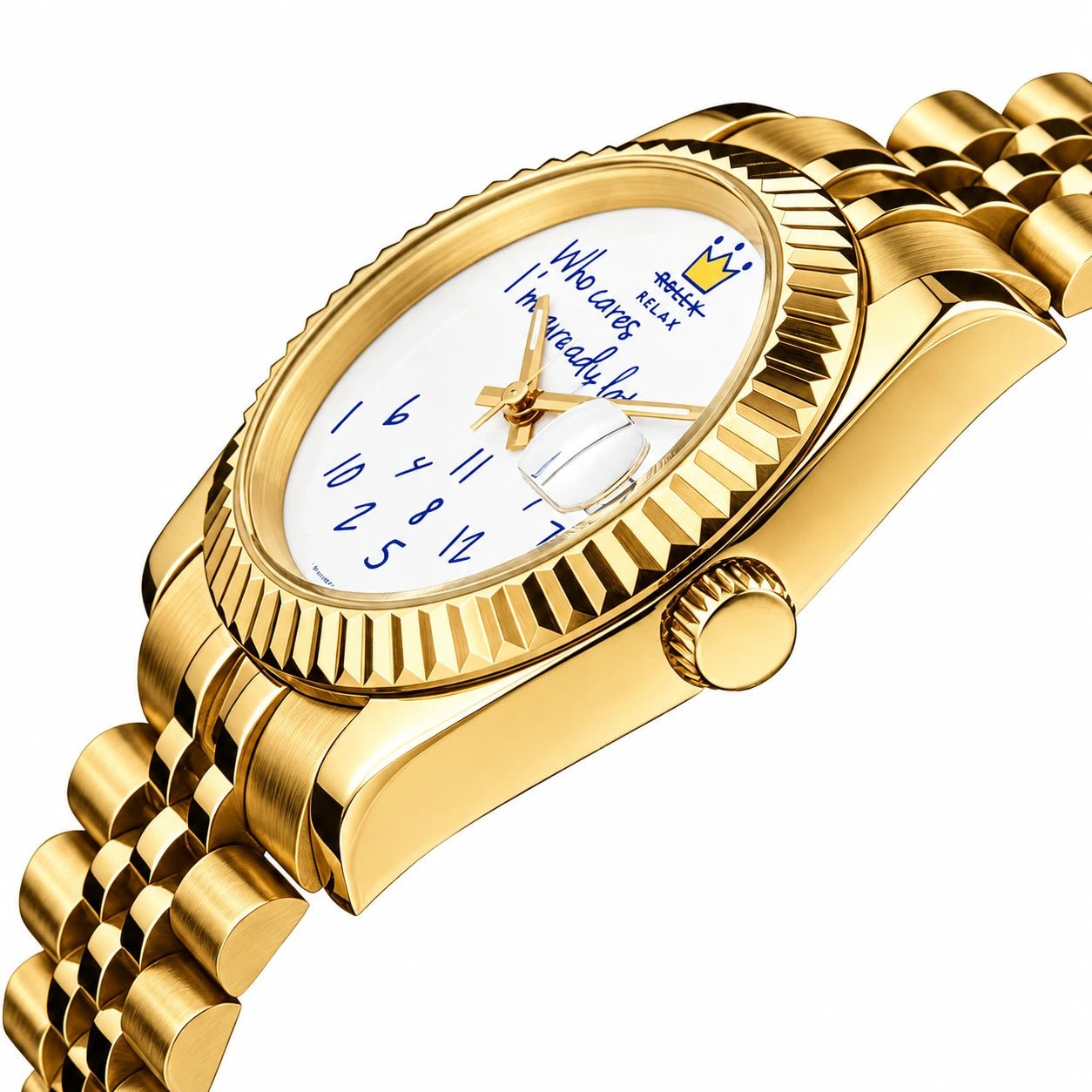 YATSSO Datejust CLASSIC RELAX - 40MM gold - YATSSO CUSTOM WATCHES