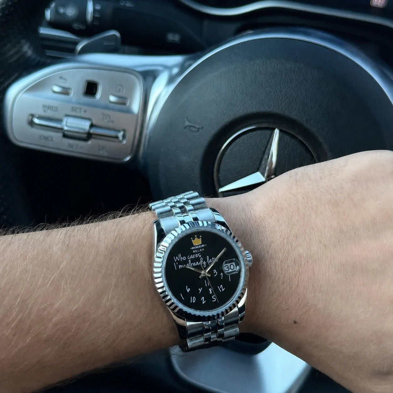 YATSSO RELAX “ALREADY LATE” Automatic Watch - YATSSO CUSTOM WATCHES