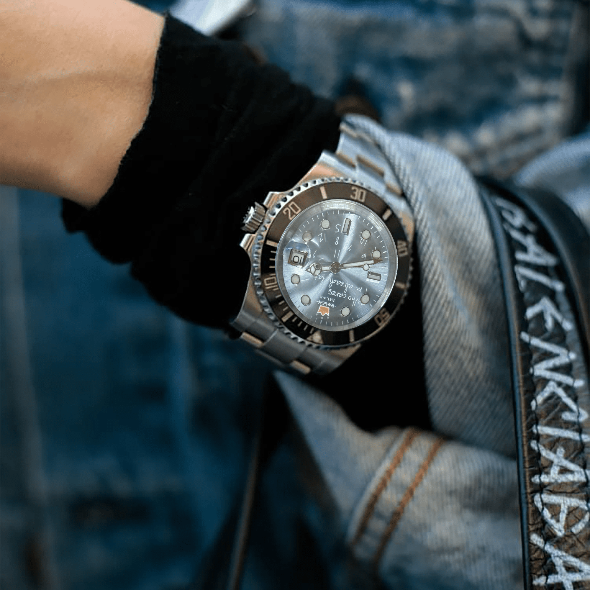 YATSSO Tidemaster CLASSIC RELAX - Light Blue - YATSSO CUSTOM WATCHES