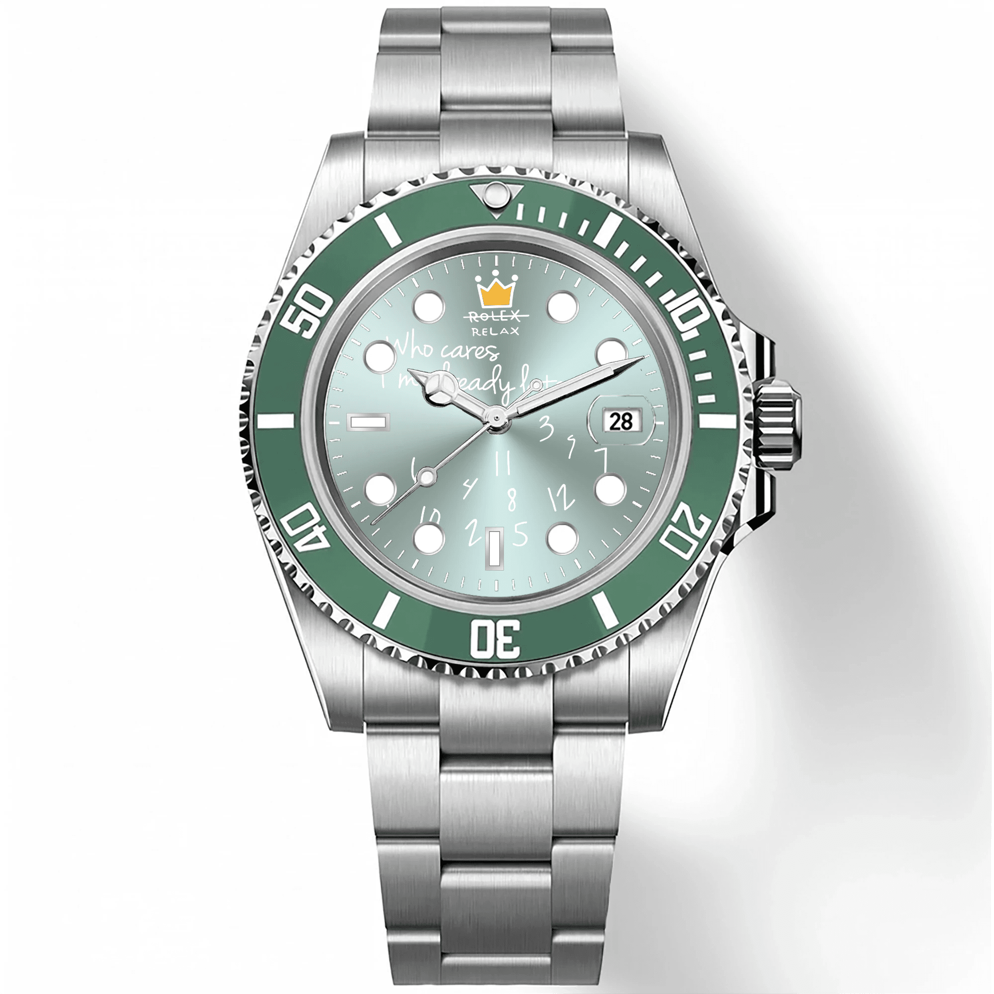 YATSSO Tidemaster CLASSIC RELAX - Light Blue - YATSSO CUSTOM WATCHES
