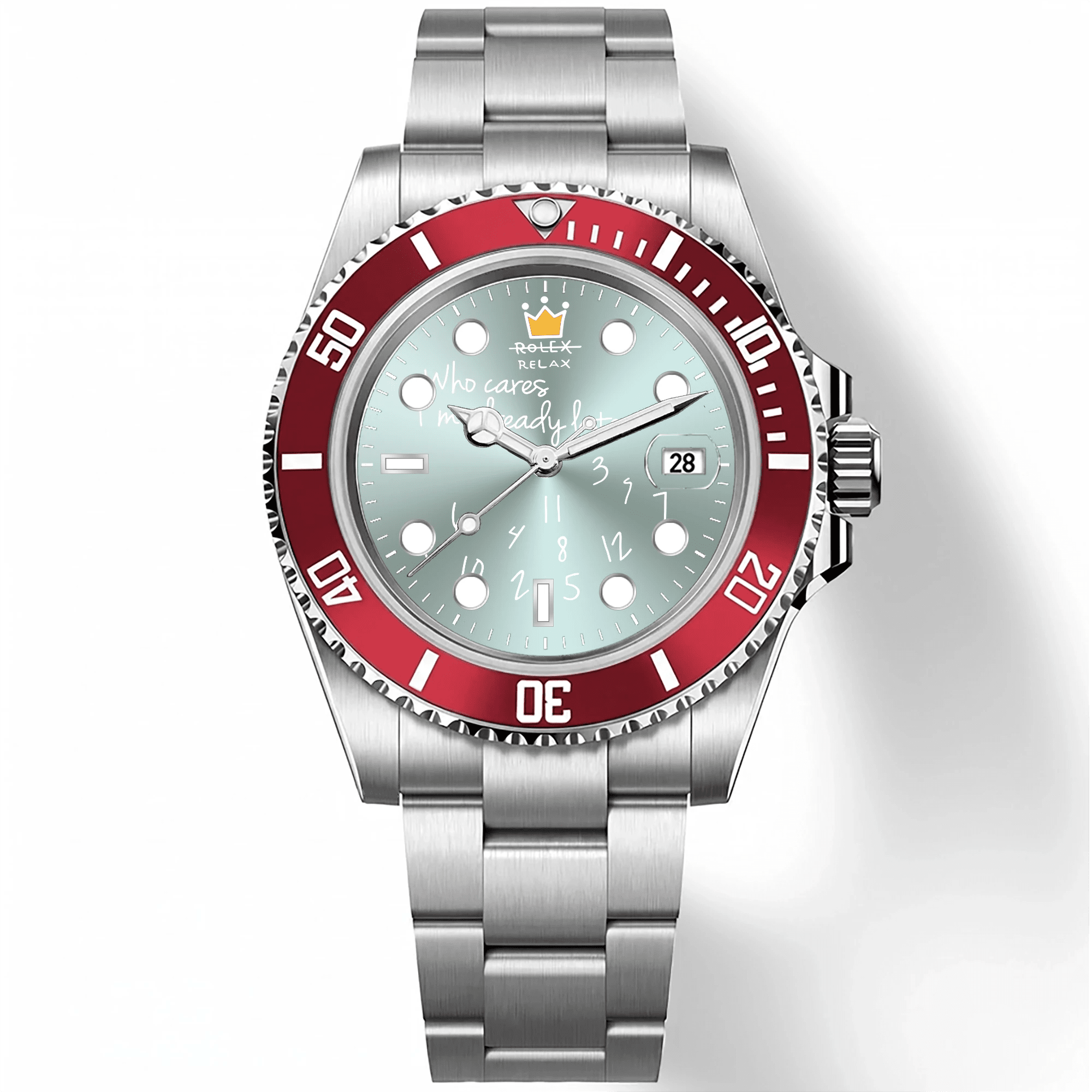 YATSSO Tidemaster CLASSIC RELAX - Light Blue - YATSSO CUSTOM WATCHES