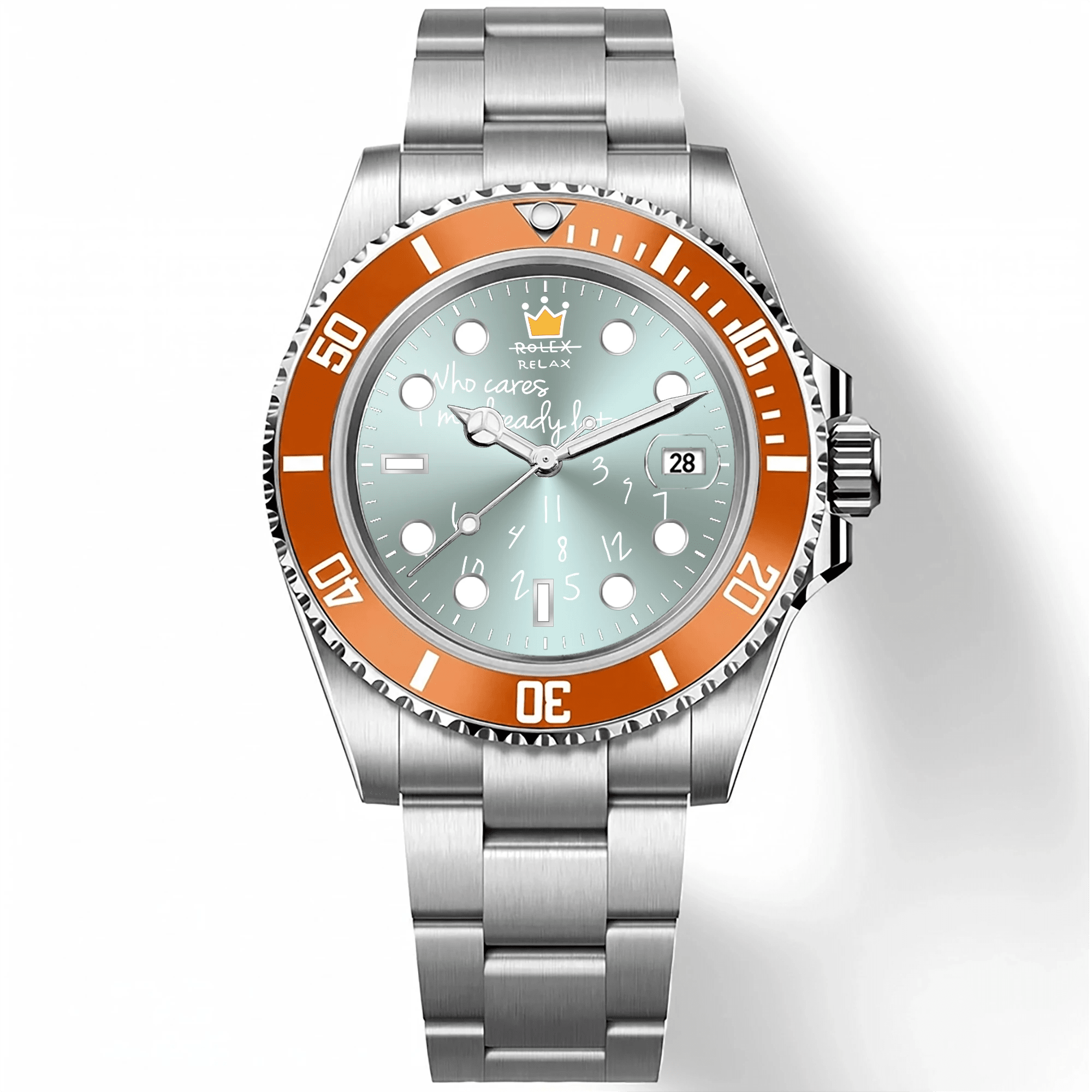 YATSSO Tidemaster CLASSIC RELAX - Light Blue - YATSSO CUSTOM WATCHES