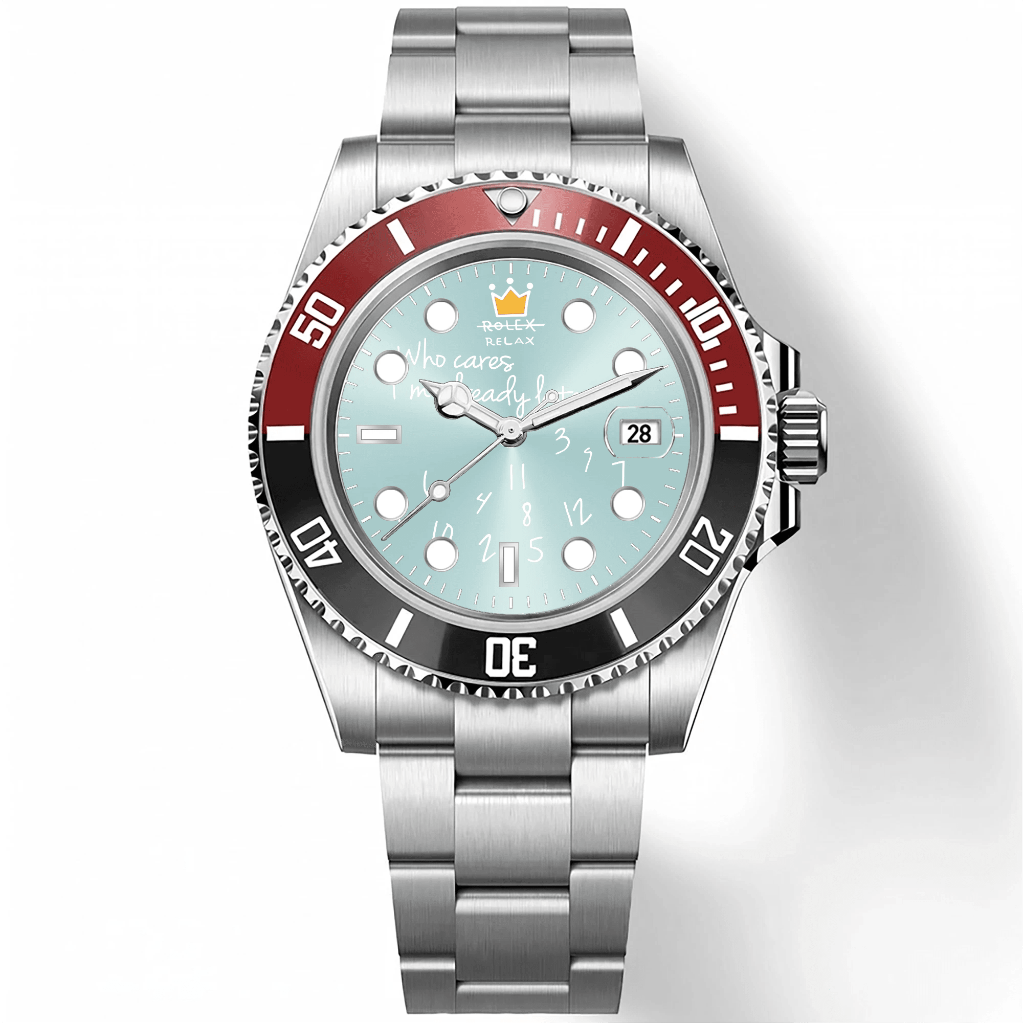 YATSSO Tidemaster CLASSIC RELAX - Light Blue - YATSSO CUSTOM WATCHES